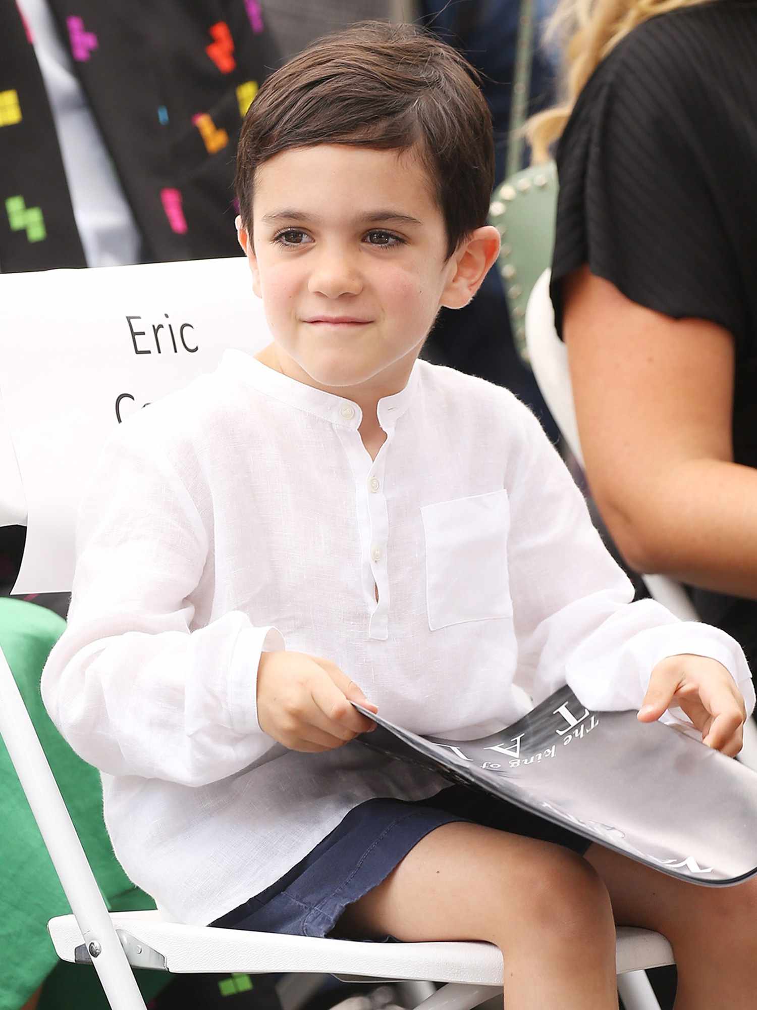 Eric Cowell attends the ceremony honoring his father, Simon Cowell with a Star on The Hollywood Walk of Fame in 2018