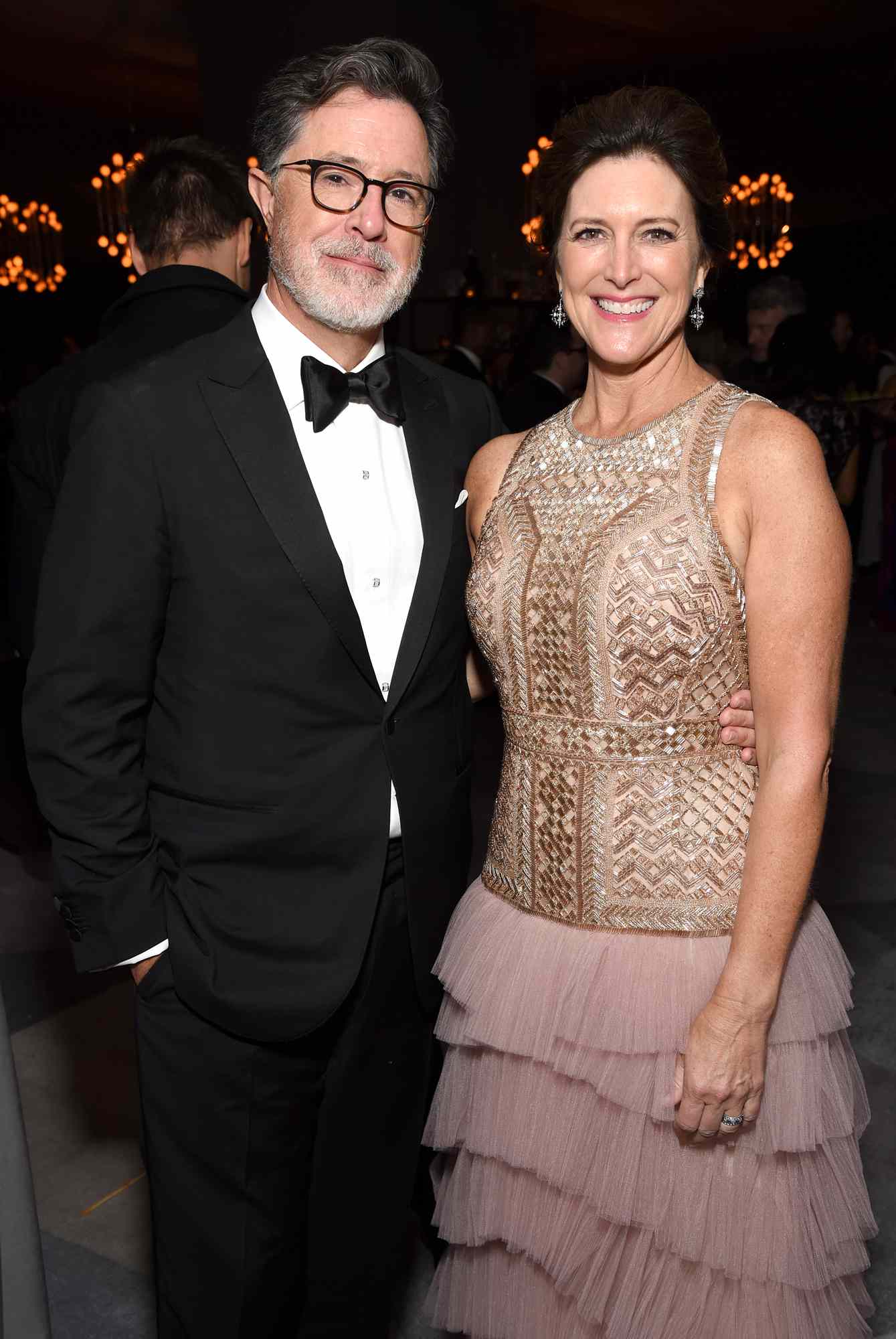 Stephen Colbert and Evelyn McGee-Colbert attend the 2018 Netflix Primetime Emmys After Party at NeueHouse Hollywood on September 17, 2018 in Los Angeles, California