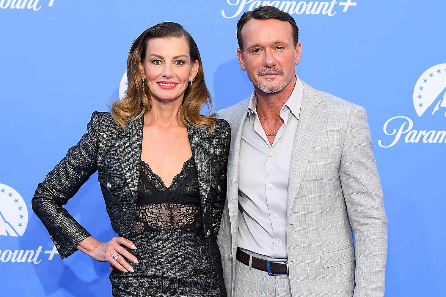 Faith Hill and Tim McGraw arrive at the Paramount+ UK launch