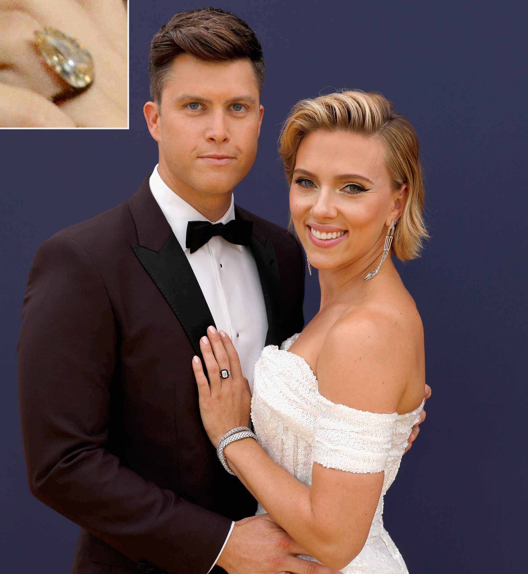 Colin Jost, Scarlett Johansson