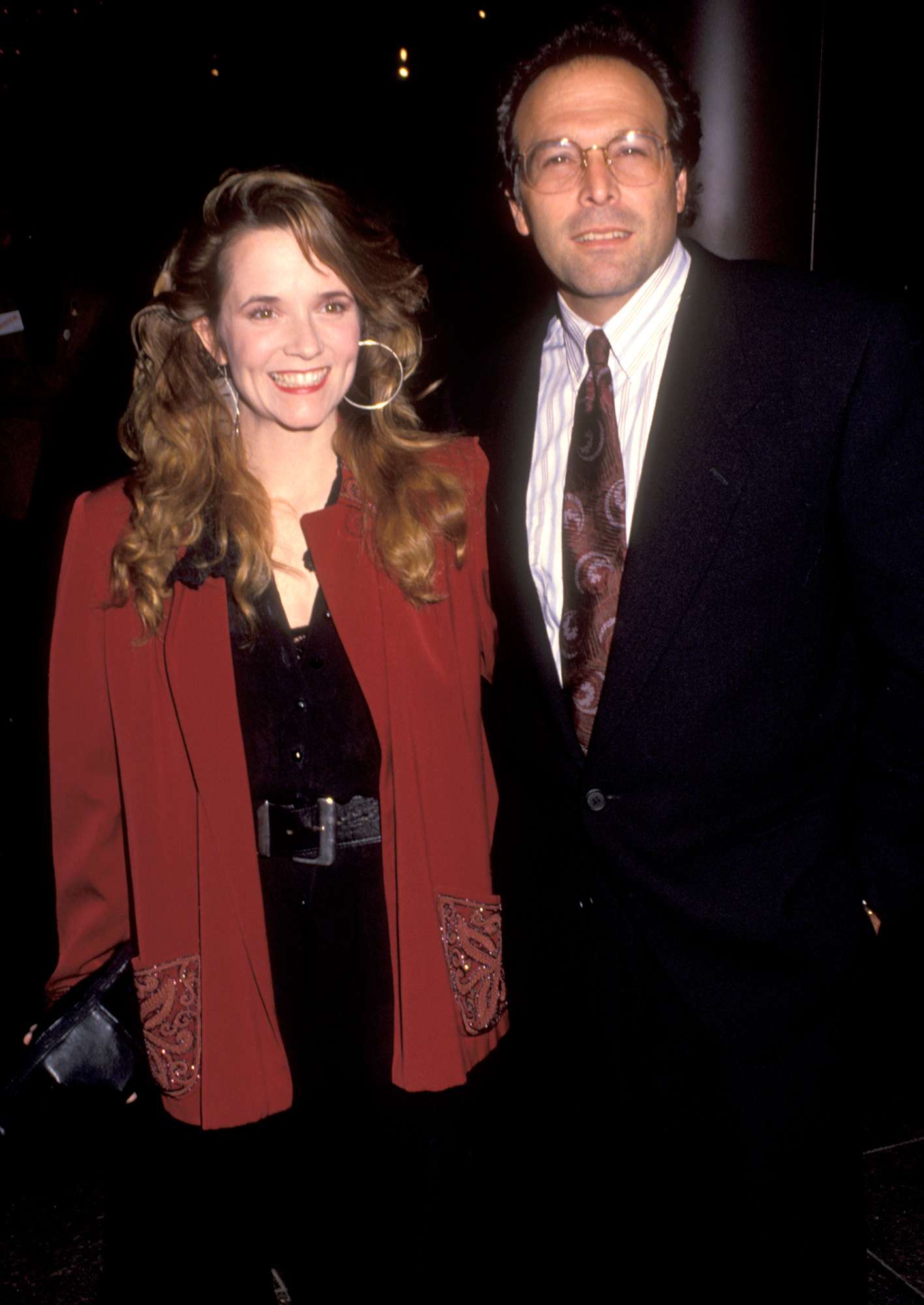 Lea Thompson and Howard Deutch at the Premiere of 'Article 99'.