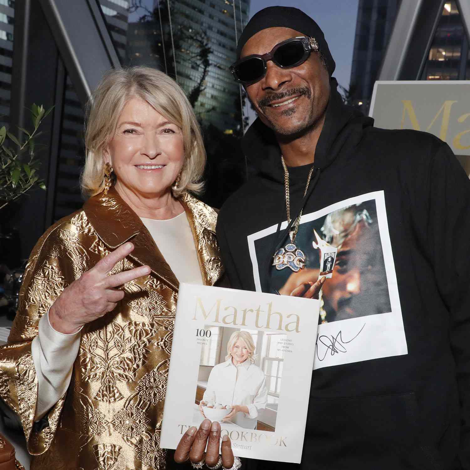 Martha Stewart and Snoop Dogg new york 10 16 24