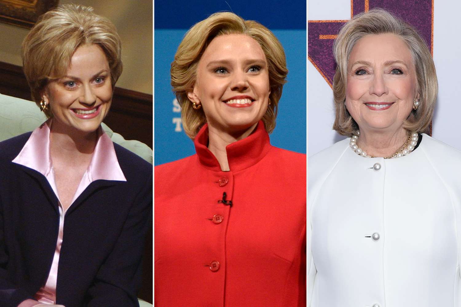 Amy Poehler and Kate McKinnon, Hillary Clinton