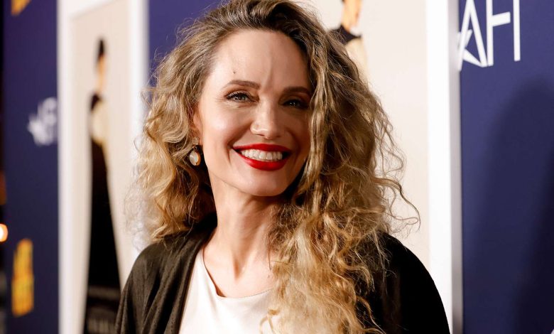 Angelina Jolie Wows with Rarely Seen Curly Hairstyle for Maria L.A. Premiere