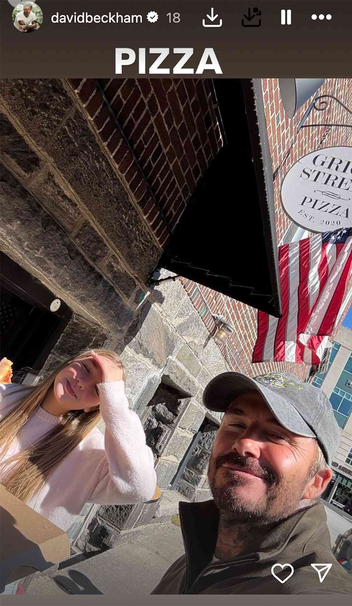 David Beckham and Daughter Harper Go on NYC ‘Pizza Tour’ — See the Photos!