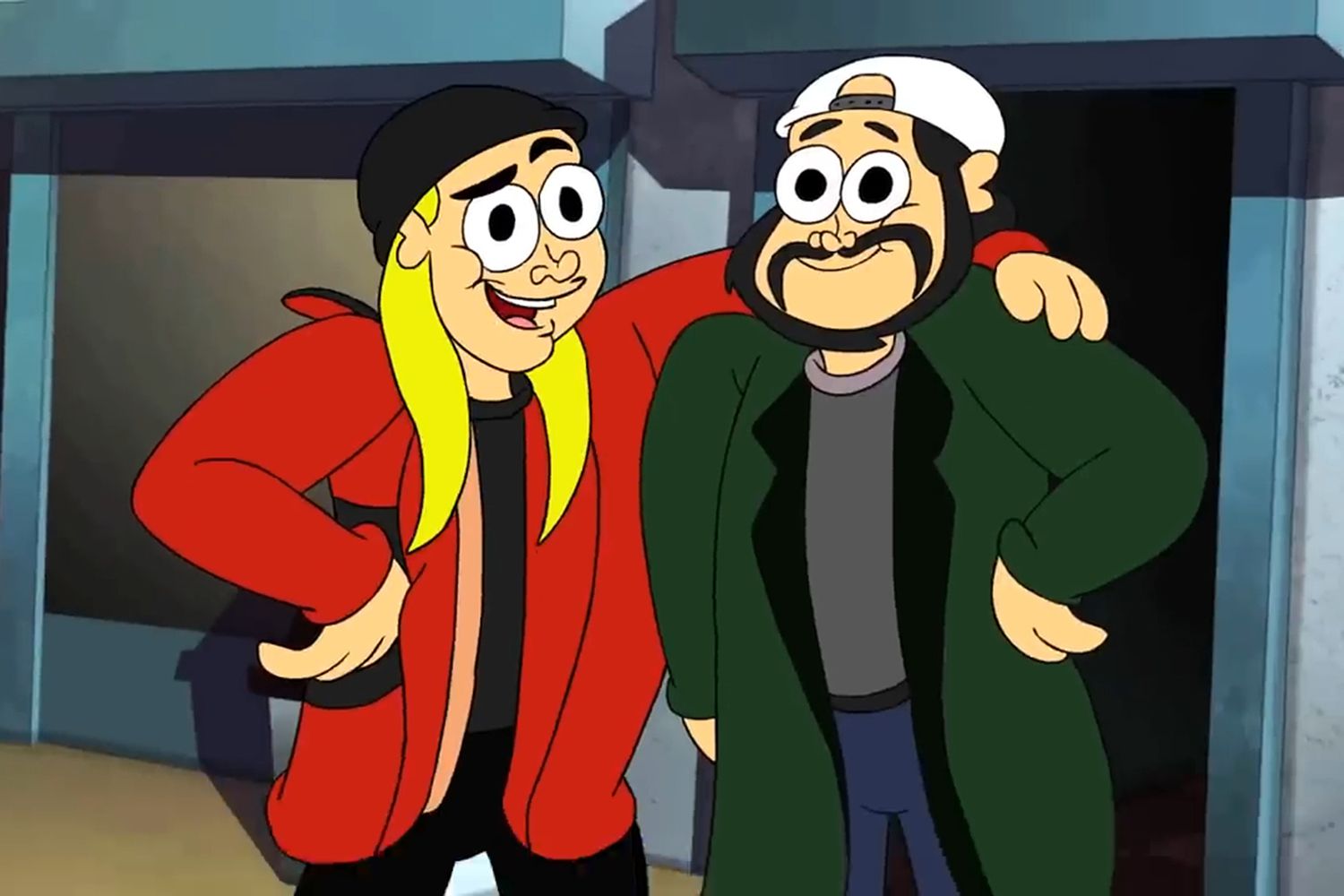 Kevin Smith, Jason Mewes, Jay & Silent Bob’s Super Groovy Cartoon Movie!