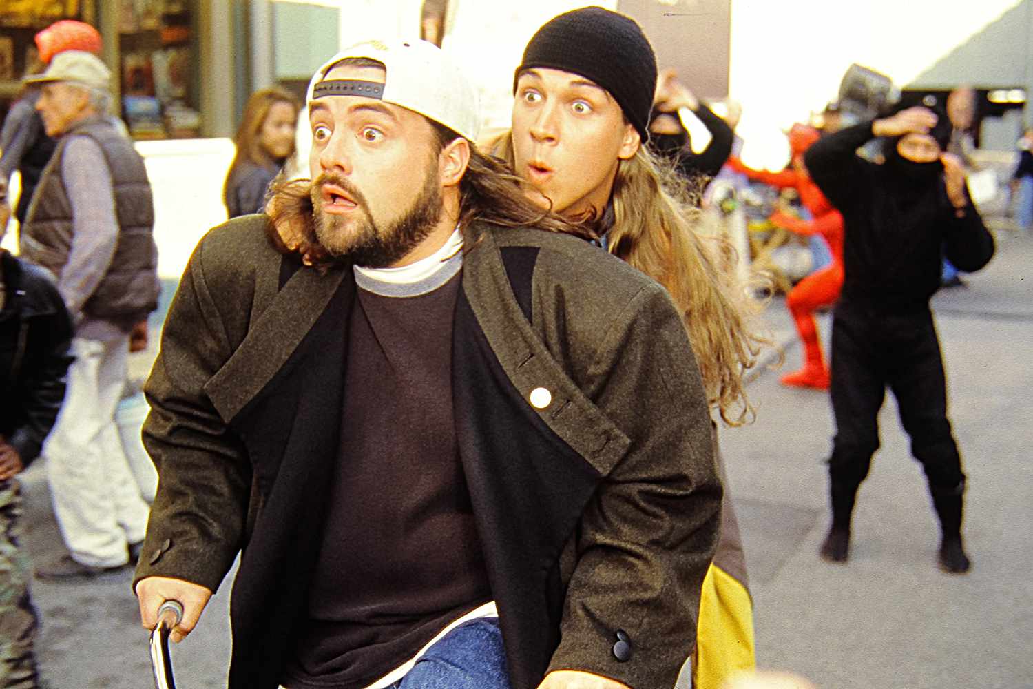 Kevin Smith, Jason Mewes, Jay and Silent Bob Strike Back