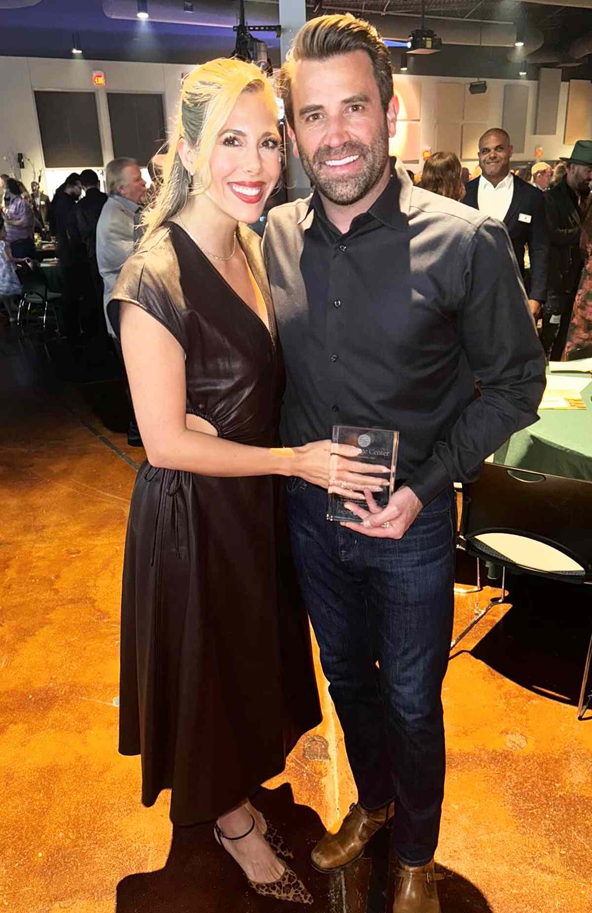 Jason Wahler and wife Ashley