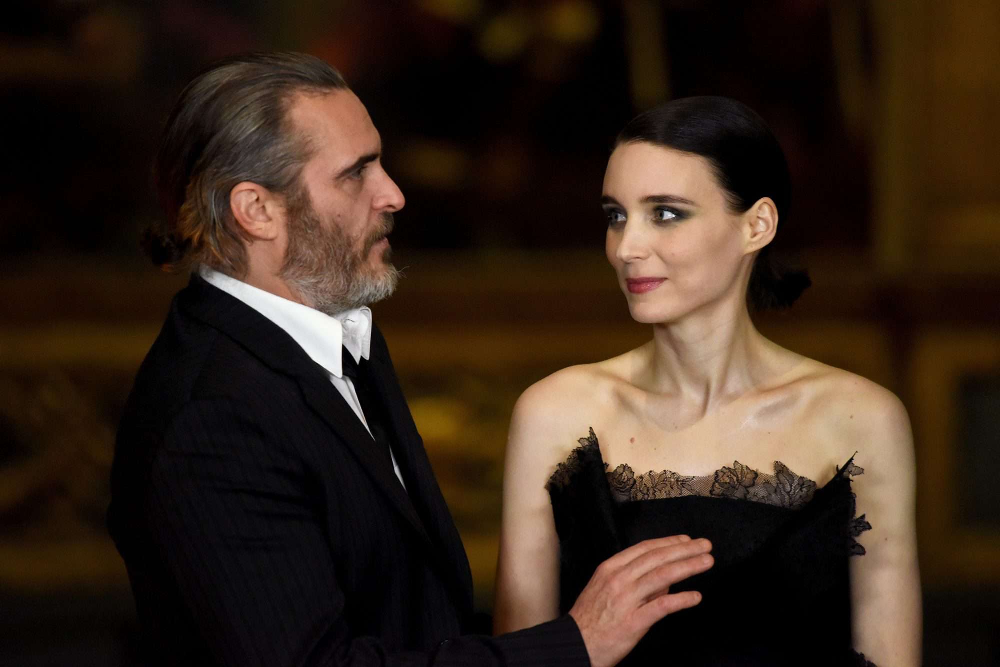 Joaquin Phoenix and actress Rooney Mara