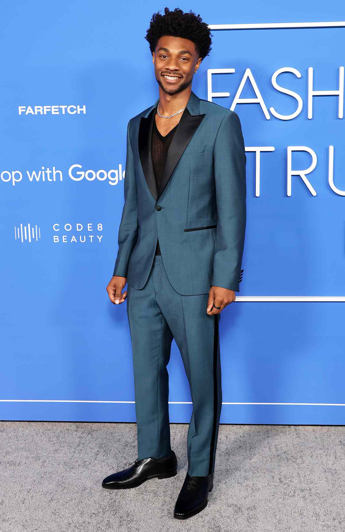 Jonathan Daviss attends the Fashion Trust US Awards at Goya Studios on March 21, 2023 in Los Angeles, California.