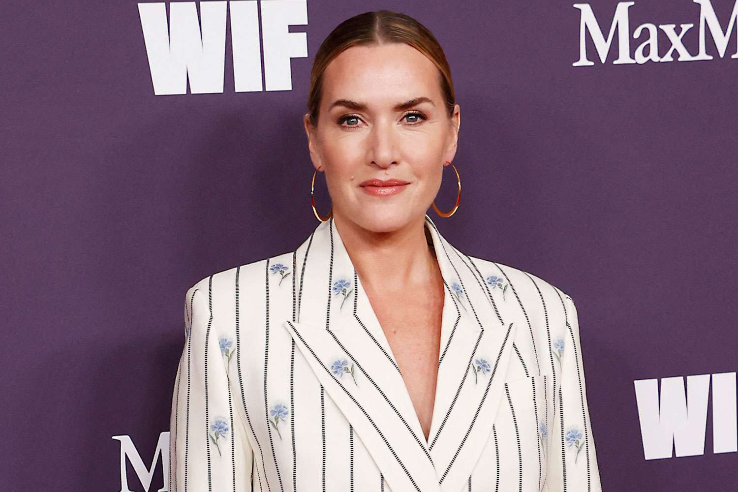 British actress Kate Winslet arrives for the 2024 Women in Film (WIF) annual gala in Beverly Hills, California, on October 24, 2024