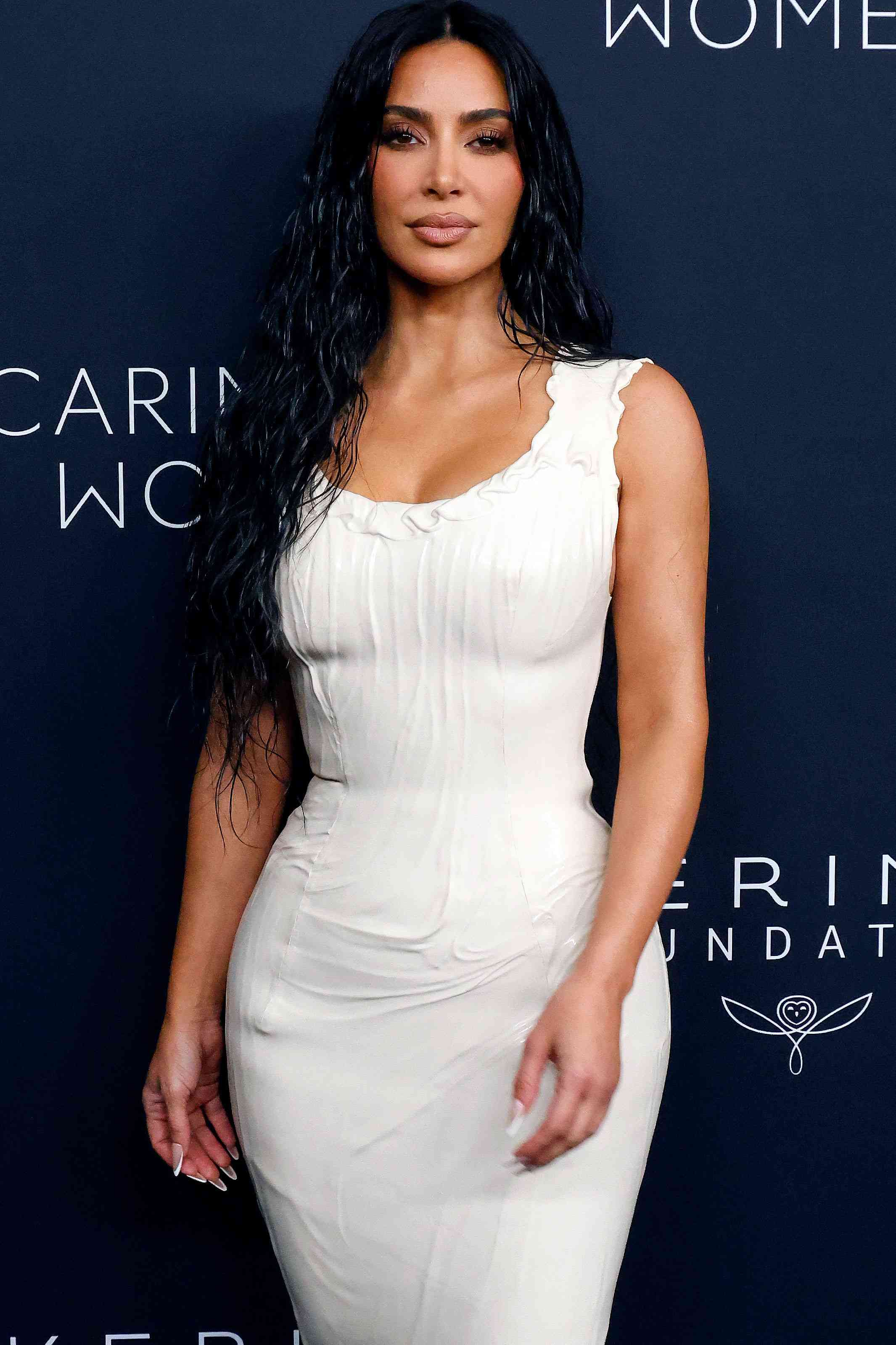 Kim Kardashian attends the 2024 Kering for Women Dinner at The Pool on September 09, 2024 in New York City.