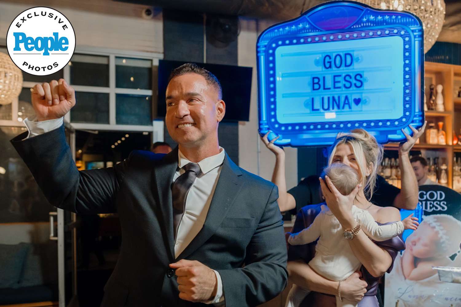 Mike 'The Situation' Sorrentino and Wife Lauren Celebrate the Baptism of Baby Daughter Luna