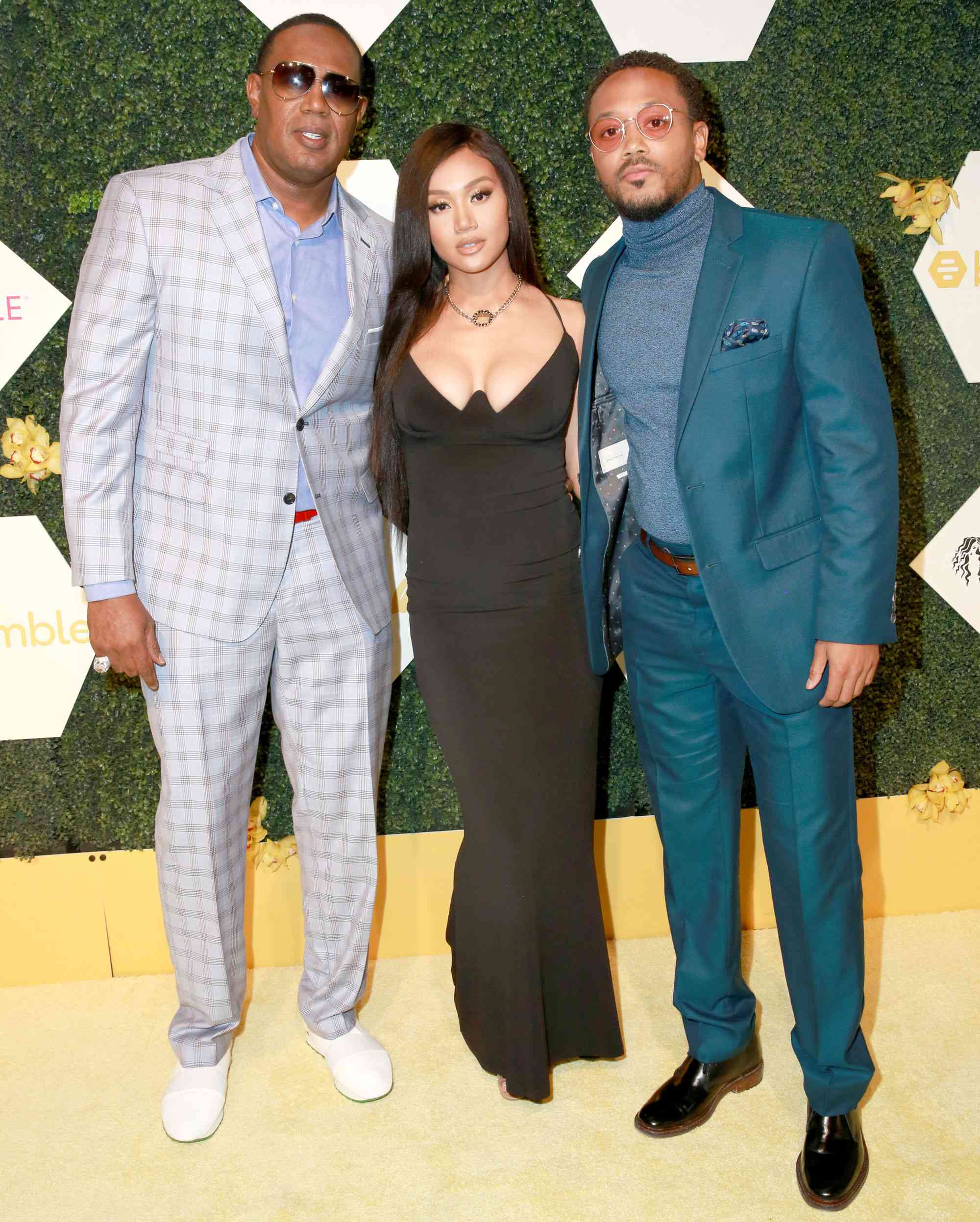 LOS ANGELES, CA - JUNE 21: Master P, Cymphonique Miller, and Romeo Miller arrive at the BET Her Awards Presented By Bumble at Conga Room on June 21, 2018 in Los Angeles, California. (Photo by Rachel Murray/Getty Images for Bumble)