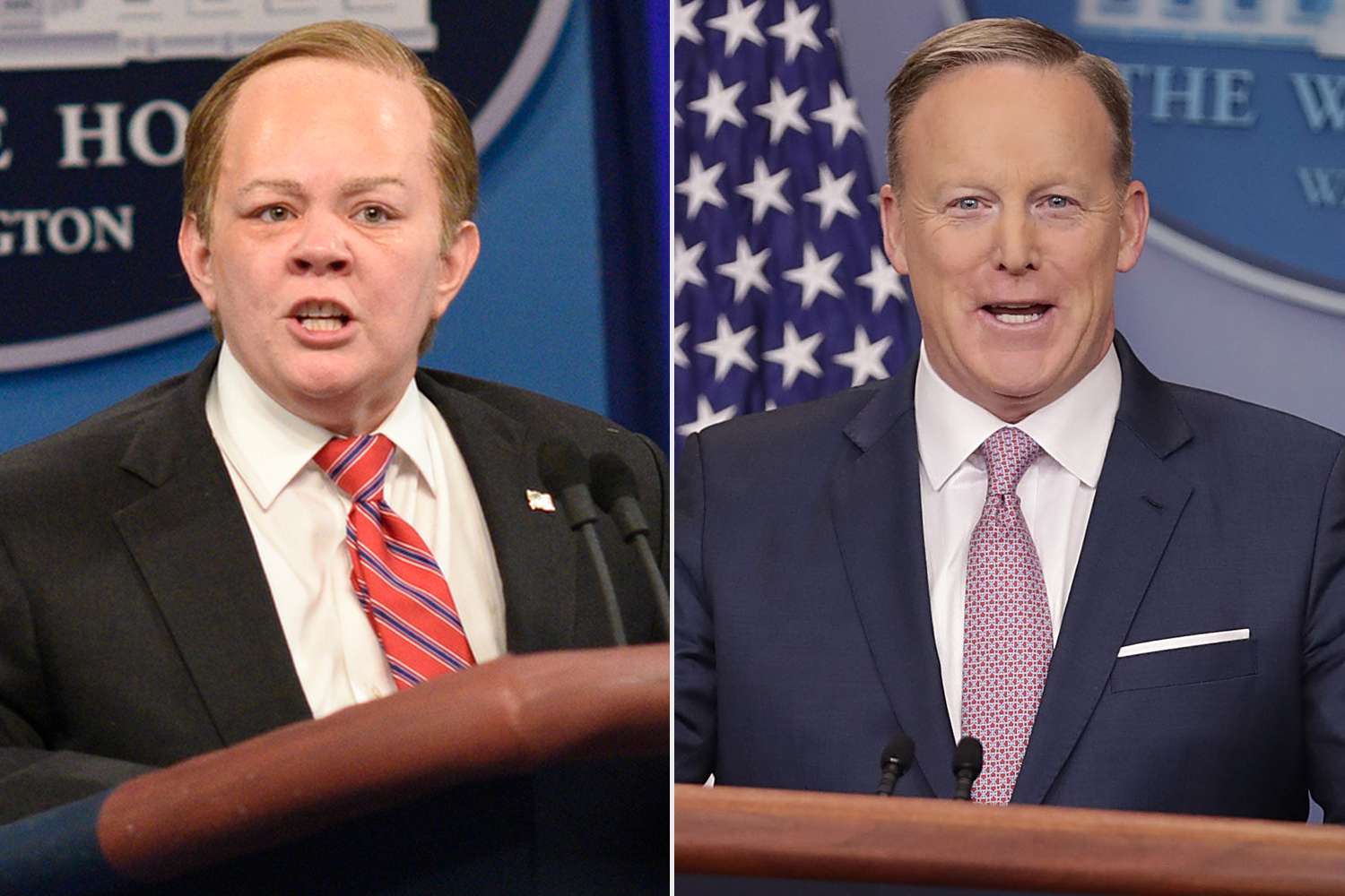 Melissa McCarthy, Sean Spicer