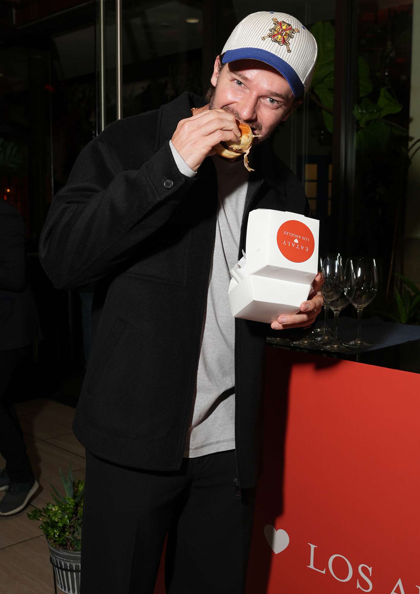 Patrick Schwarzenegger attends the Eataly Loves LA End of Summer Party at Eataly L.A. on September 26, 2024 in Los Angeles, California.