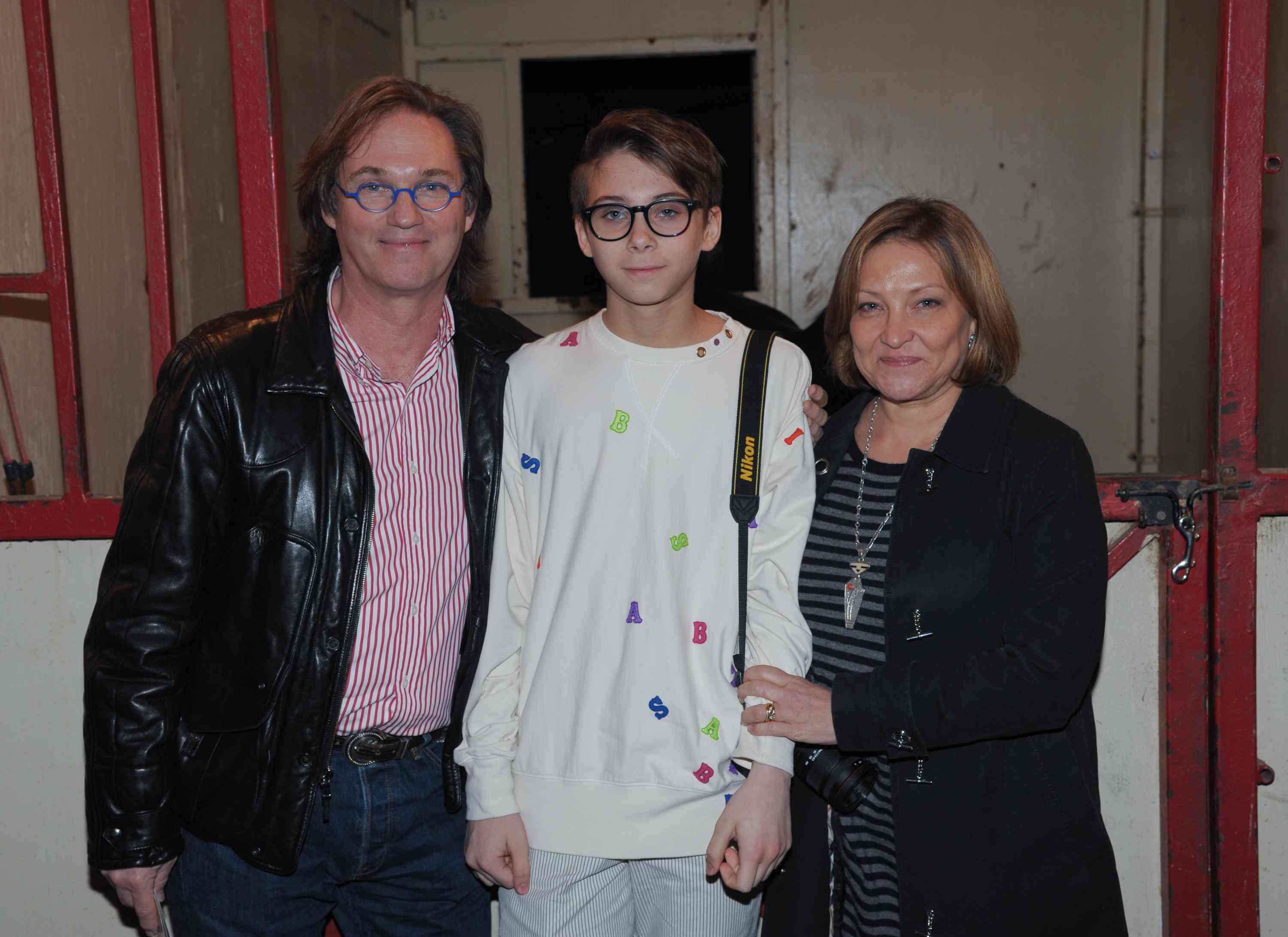 Richard Thomas, son Montana James Thomas and Georgiana Bischoff.