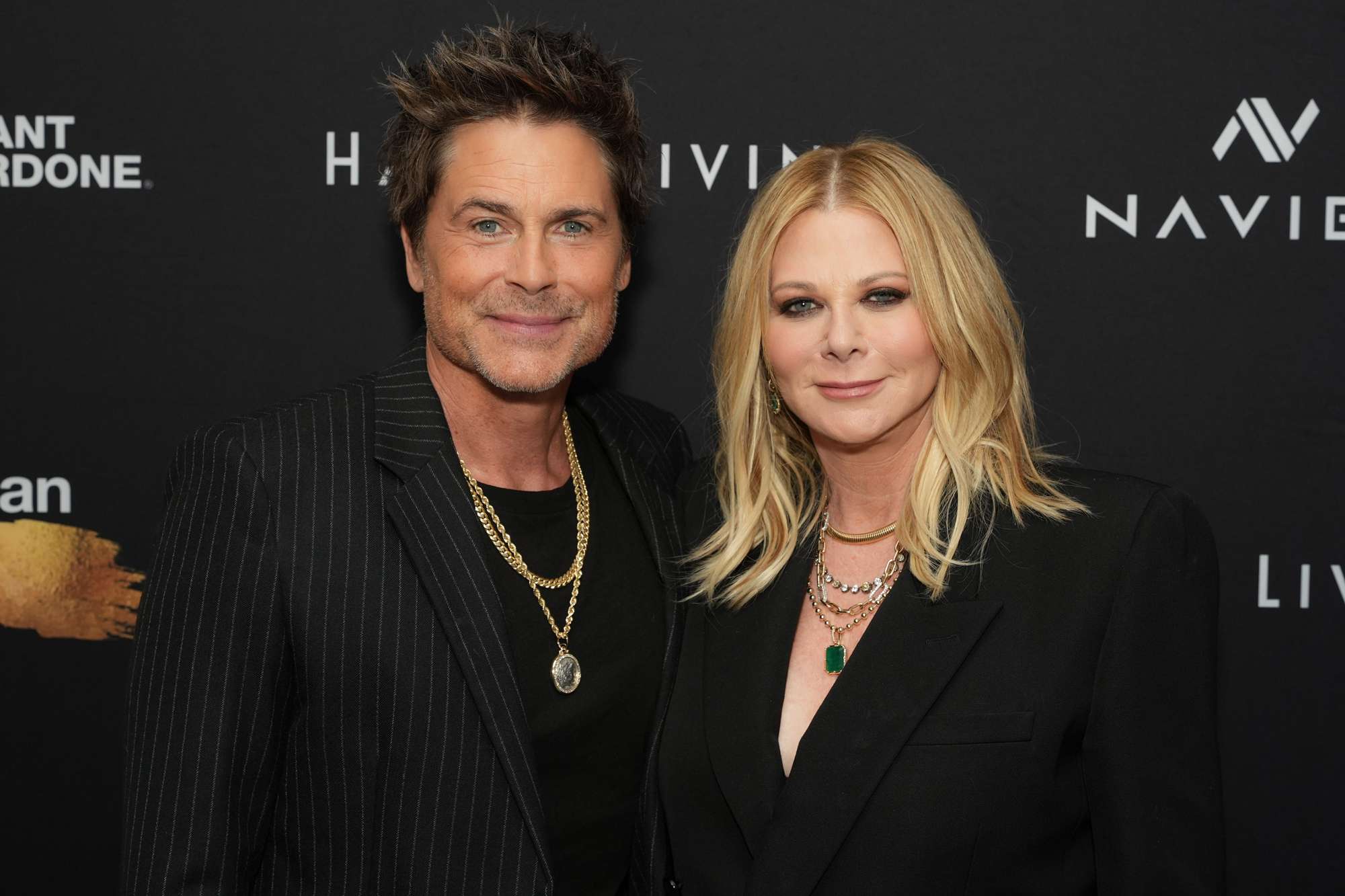 Rob Lowe and Sheryl Berkoff