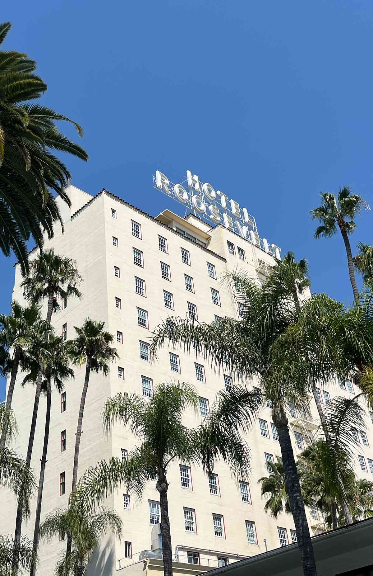 Roosevelt Hotel Los Angeles, California 