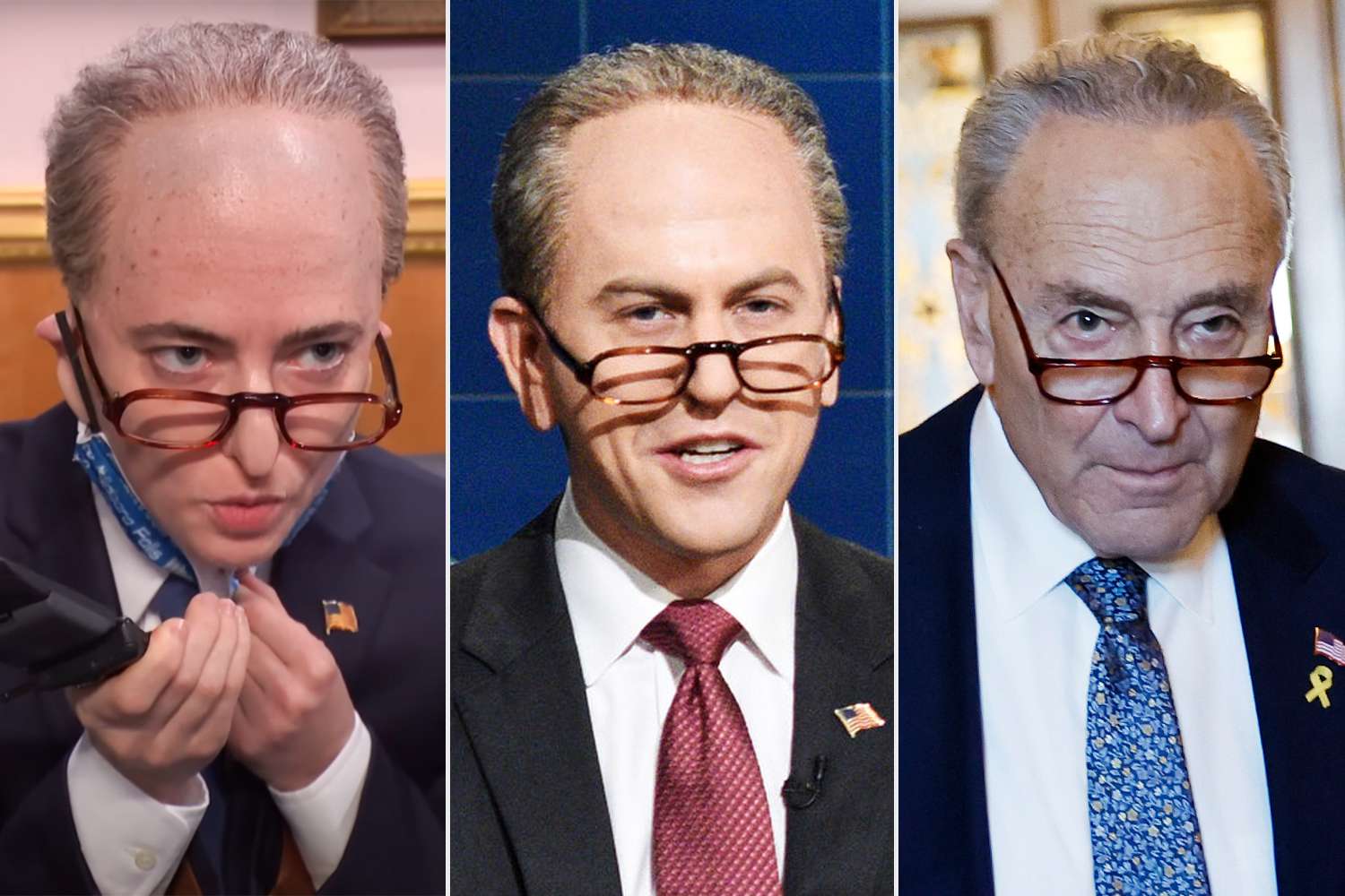 Sarah Sherman, Alex Moffat Chuck Schumer