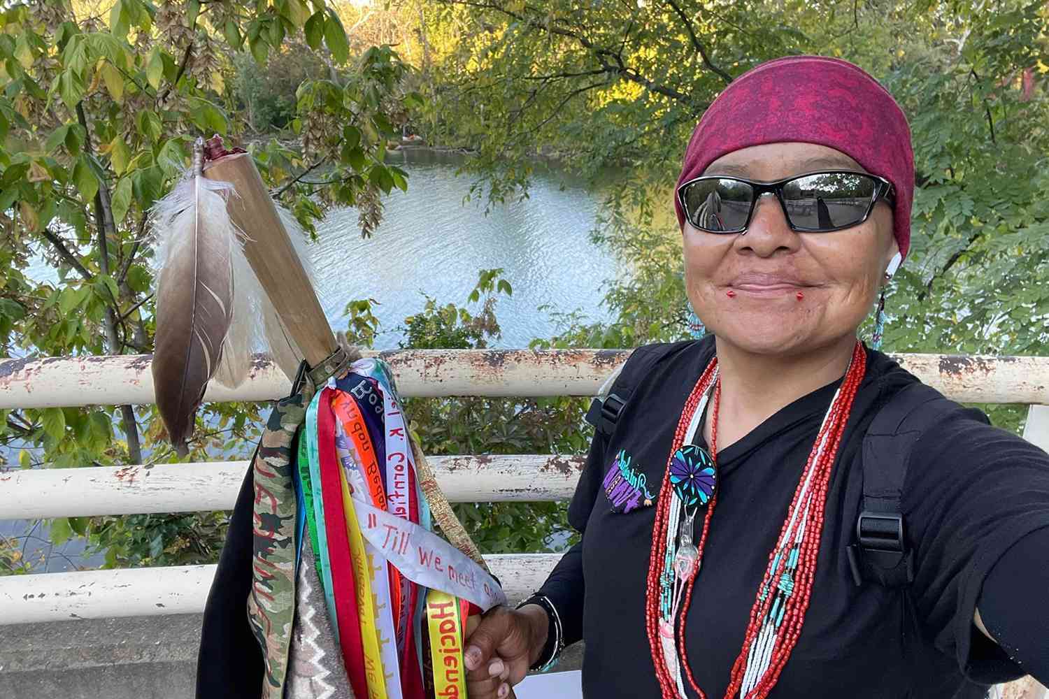 Seraphine Warren, who walked for indigenous women