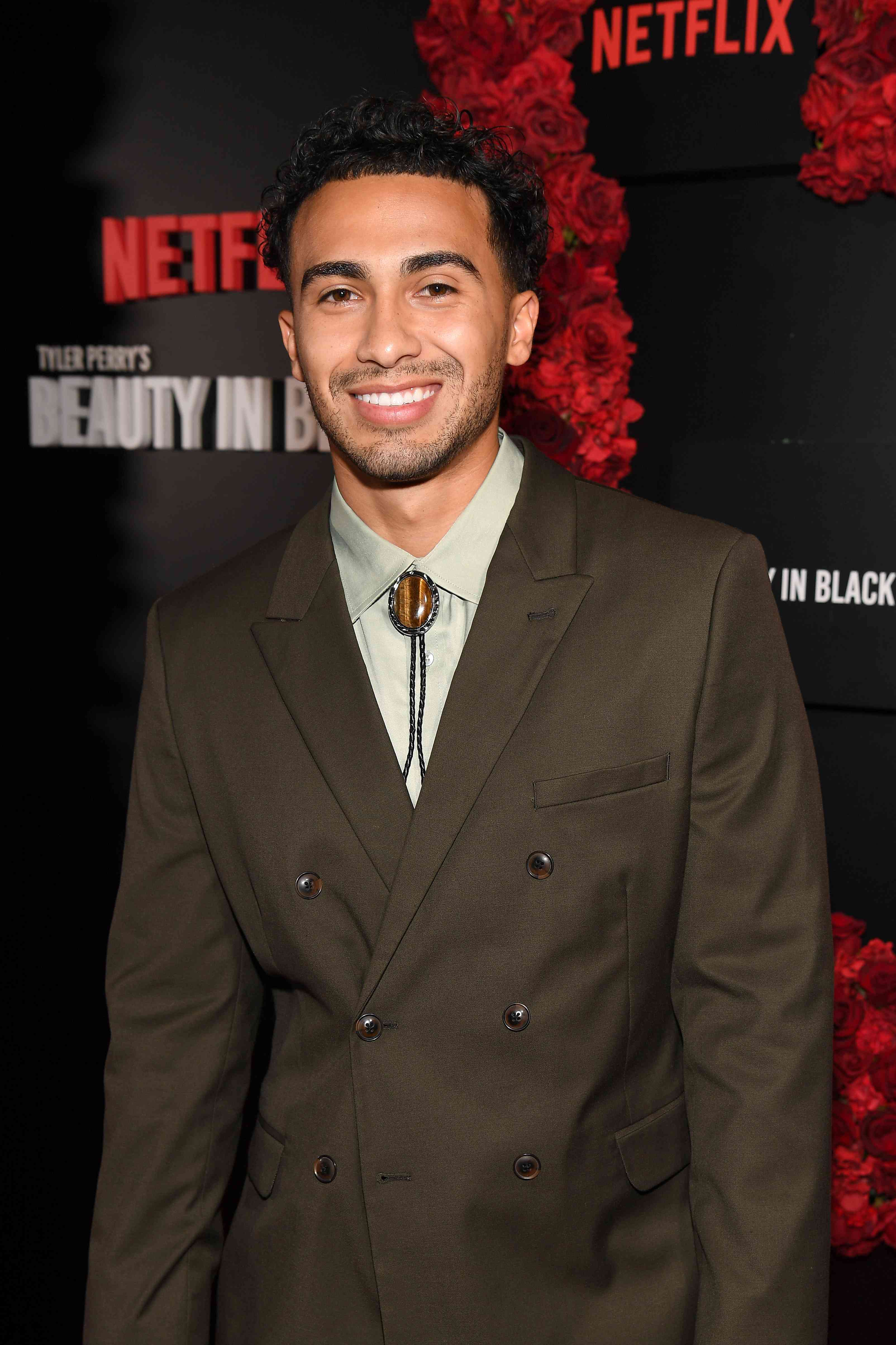 : Xavier Smalls attends the Beauty in Black Special Screening at IPIC Atlanta on October 21, 2024 in Atlanta, Georgia.