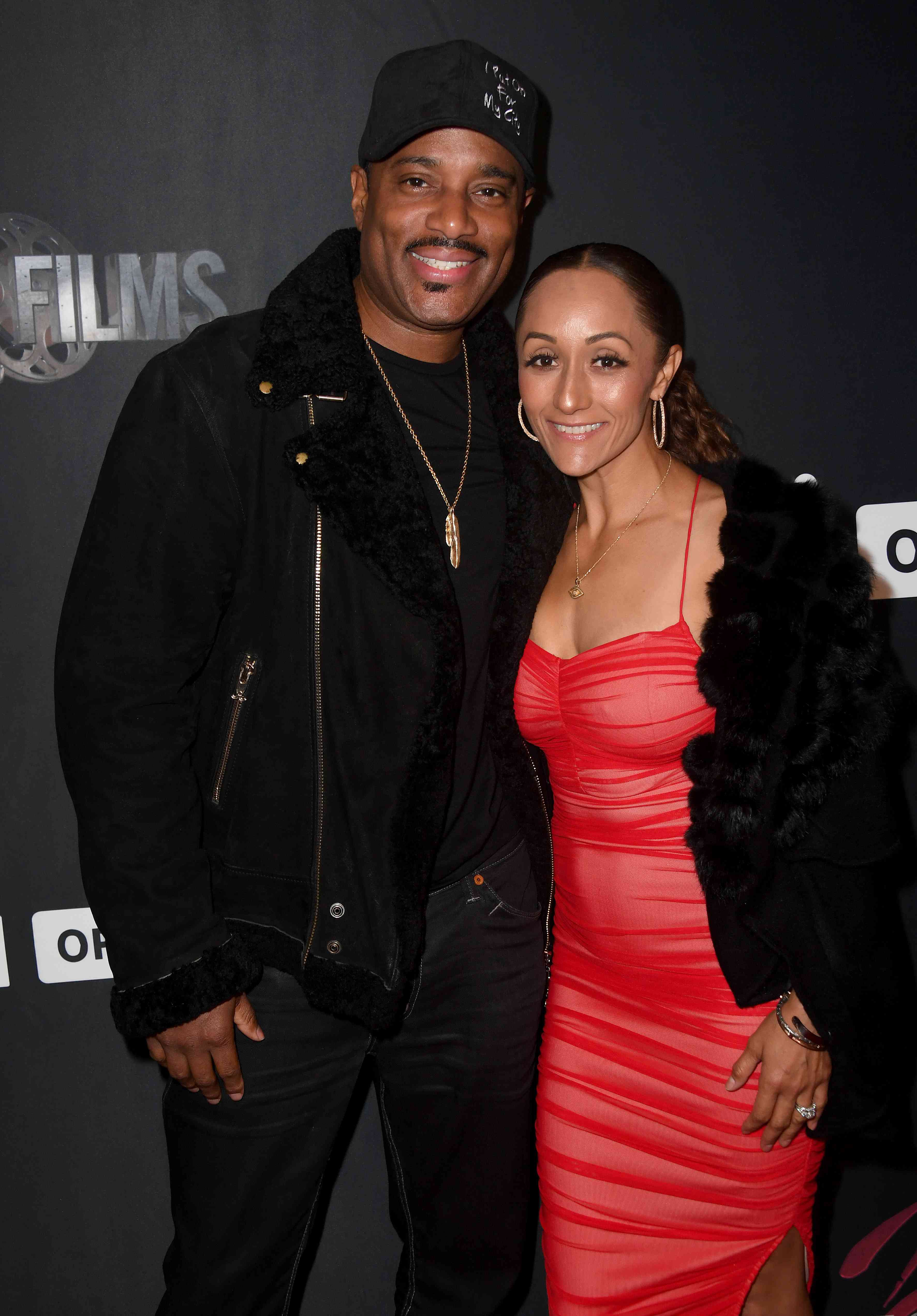 Charles Malik Whitfield and Rosie Whitfield attend the Premiere Of TUBI's "Stepmother 3" held at LOOK Dine-In Cinemas Glendale on June 05, 2023 in Glendale, California. 