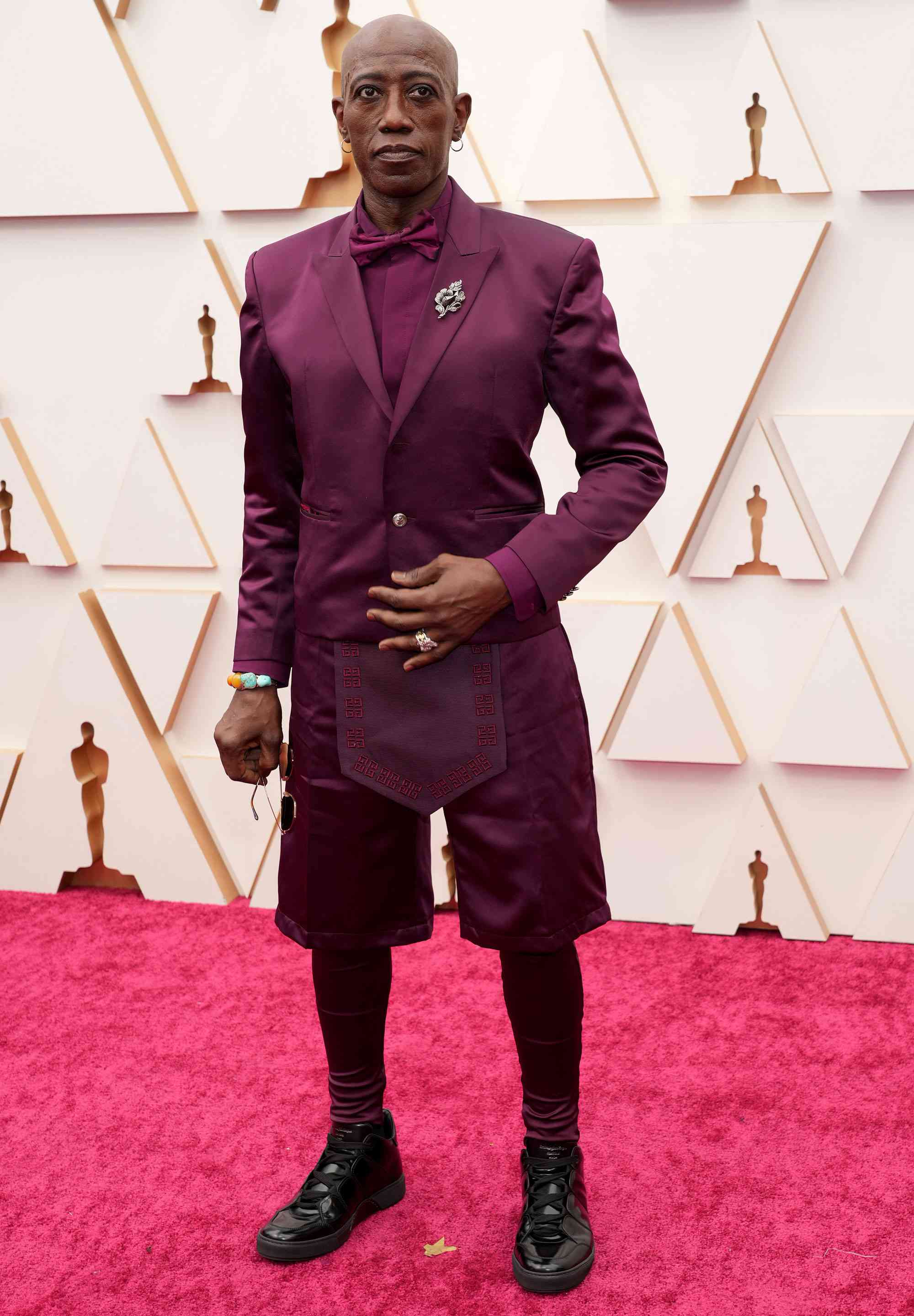 HOLLYWOOD, CALIFORNIA - MARCH 27: Wesley Snipes attends the 94th Annual Academy Awards at Hollywood and Highland on March 27, 2022 in Hollywood, California. (Photo by Kevin Mazur/WireImage)