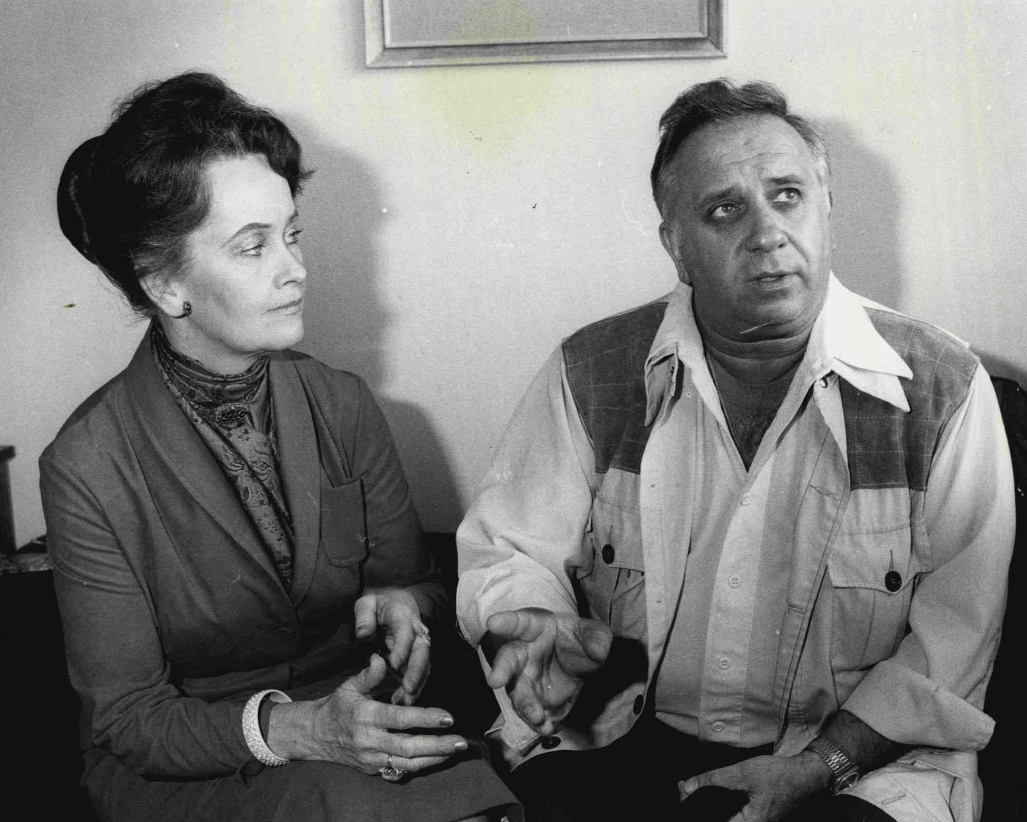 American ghost hunters Lorraine and Ed Warren. April 30, 1980. (Photo by Russell McPhedran/Fairfax Media via Getty Images).