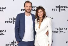 NEW YORK, NEW YORK - JUNE 16: Jesper Vesterstrom and Jennifer Esposito attend the