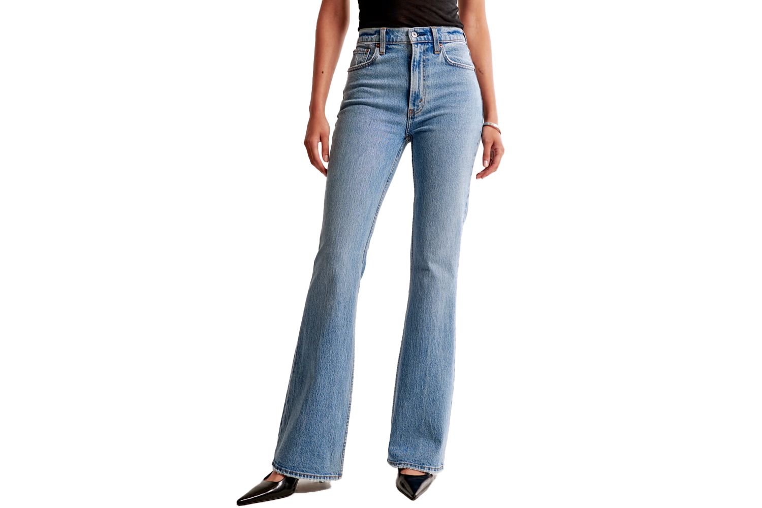 Abercrombie & Fitch High Rise Vintage Flare Jean