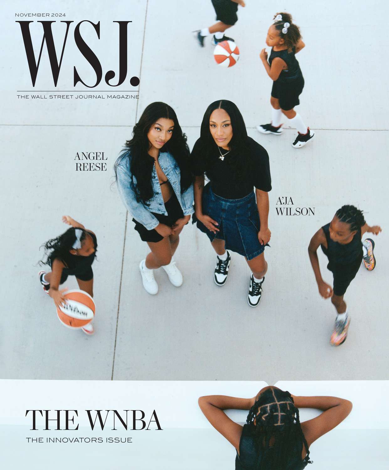 Angel Reese, A'Ja Wilsom WSJ