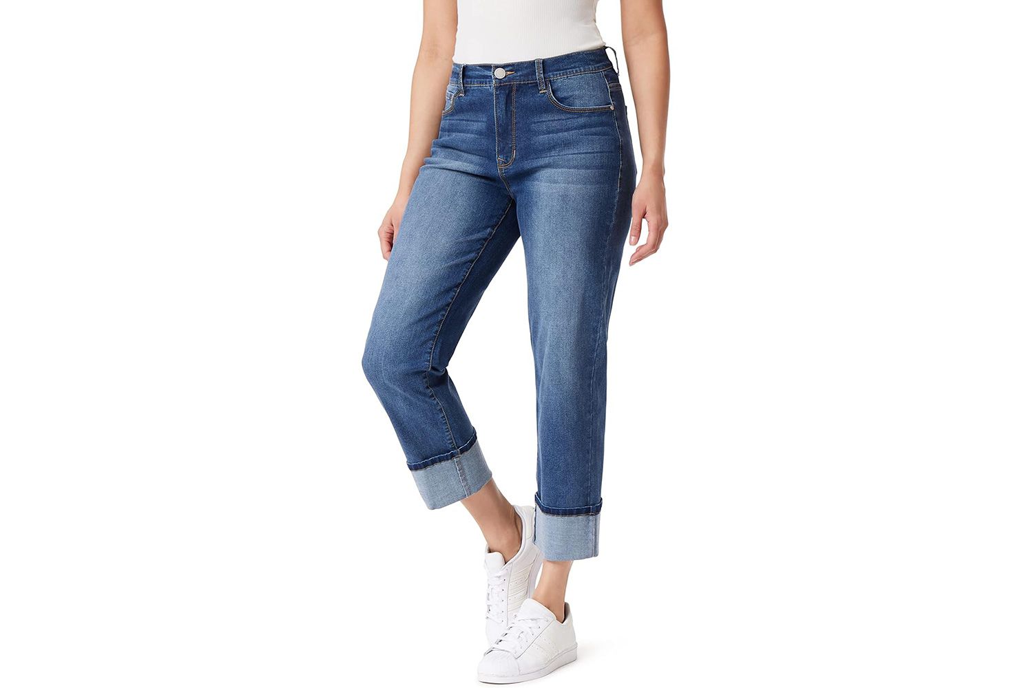 Angels Forever Young Signature Straight Crop Jeans