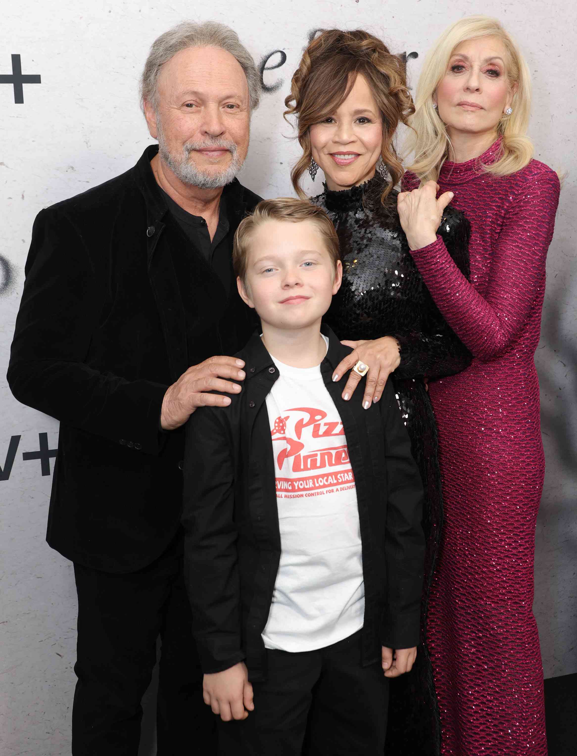 Billy Crystal, Jacobi Jupe, Rosie Perez and Judith Light new york 10 16 24