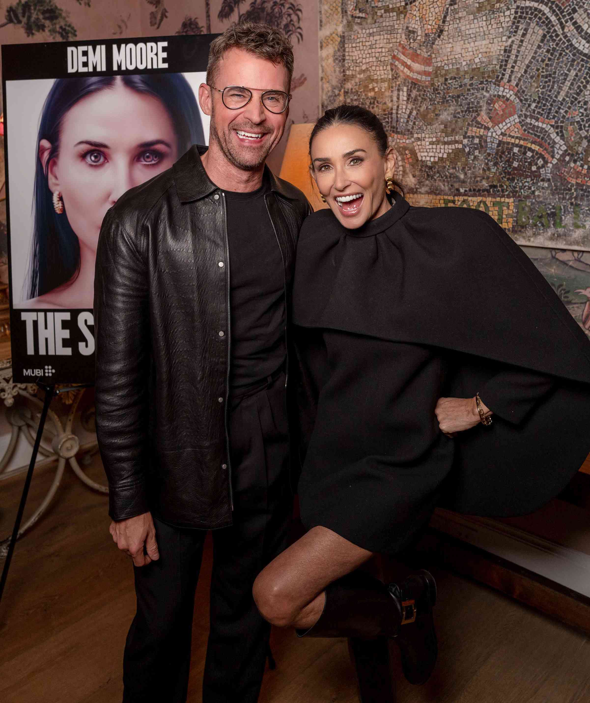 Brad Goreski, Demi Moore new york 10 14 24