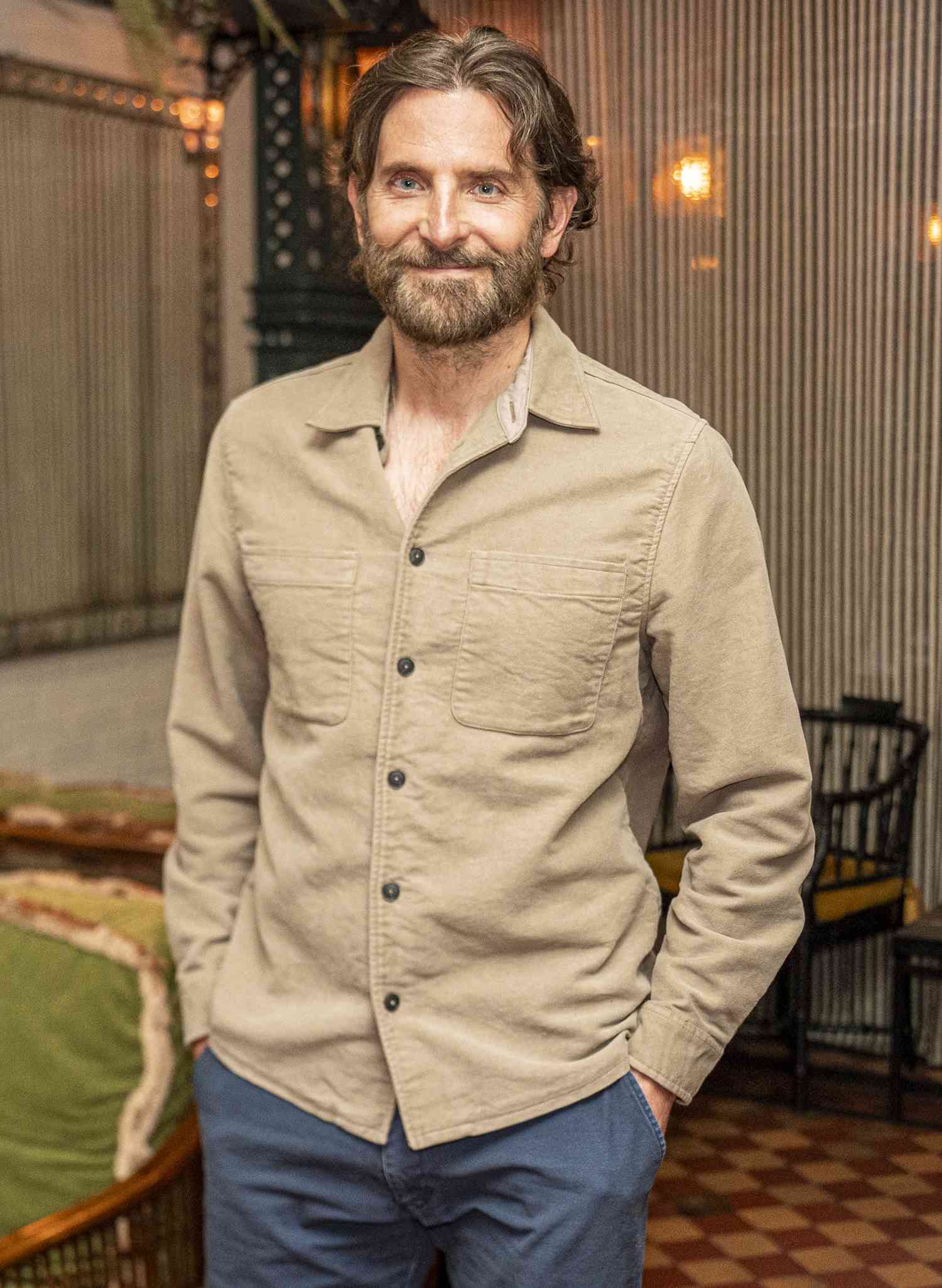 Bradley Cooper hosts a dinner with Charitybuzz to benefit One Tribe Foundation which supports therapies to veterans, first responders, law enforcement and their families at Hotel Chelsea 