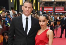 Channing Tatum and Zoe Kravitz attend the European Premiere of