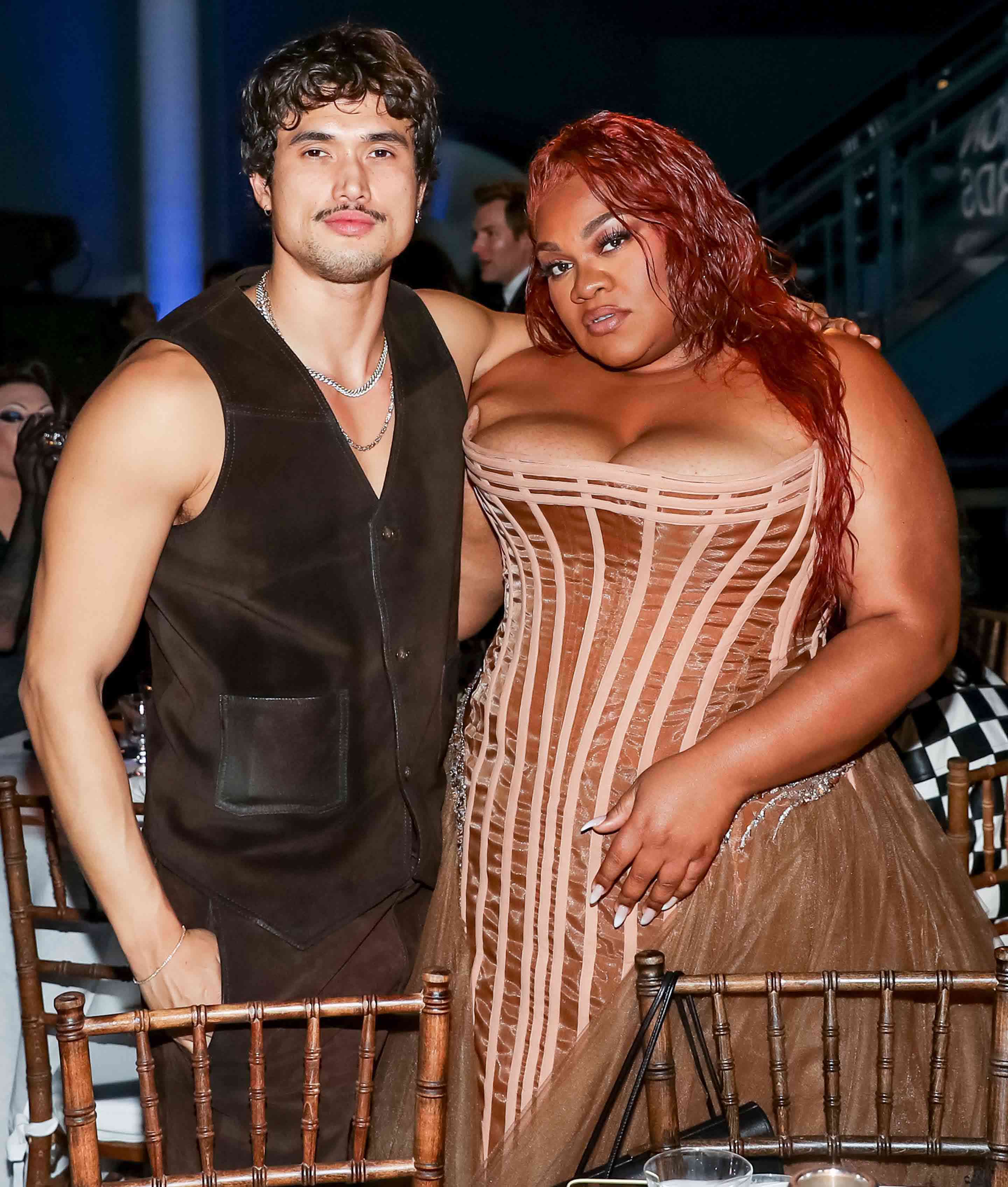 Charles Melton, Da'Vine Joy Randolph CFDA 10 28 24