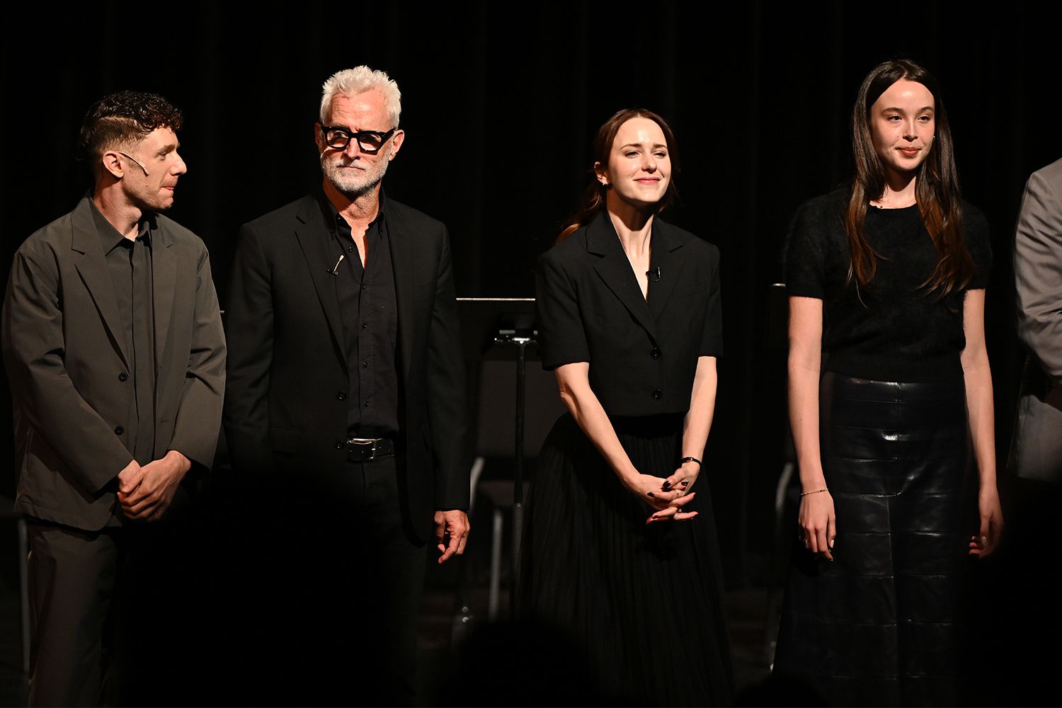 Chris Perfetti, John Slattery and Rachel Brosnahan 'Holiday' One Night Only Play Reading Benefitting The Acting Company,