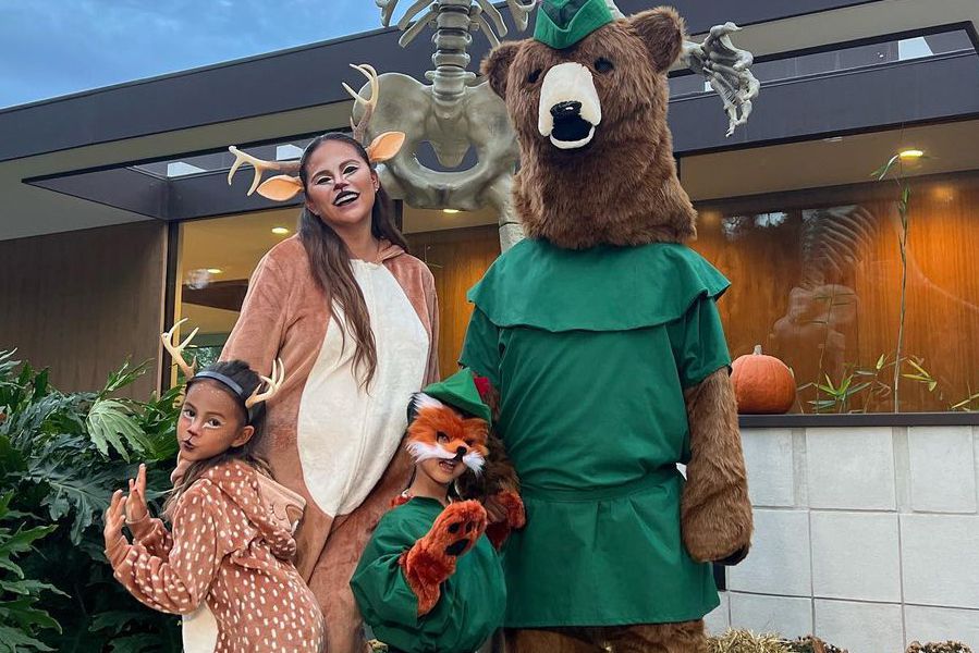 John Legend Chrissy Teigen family Halloween