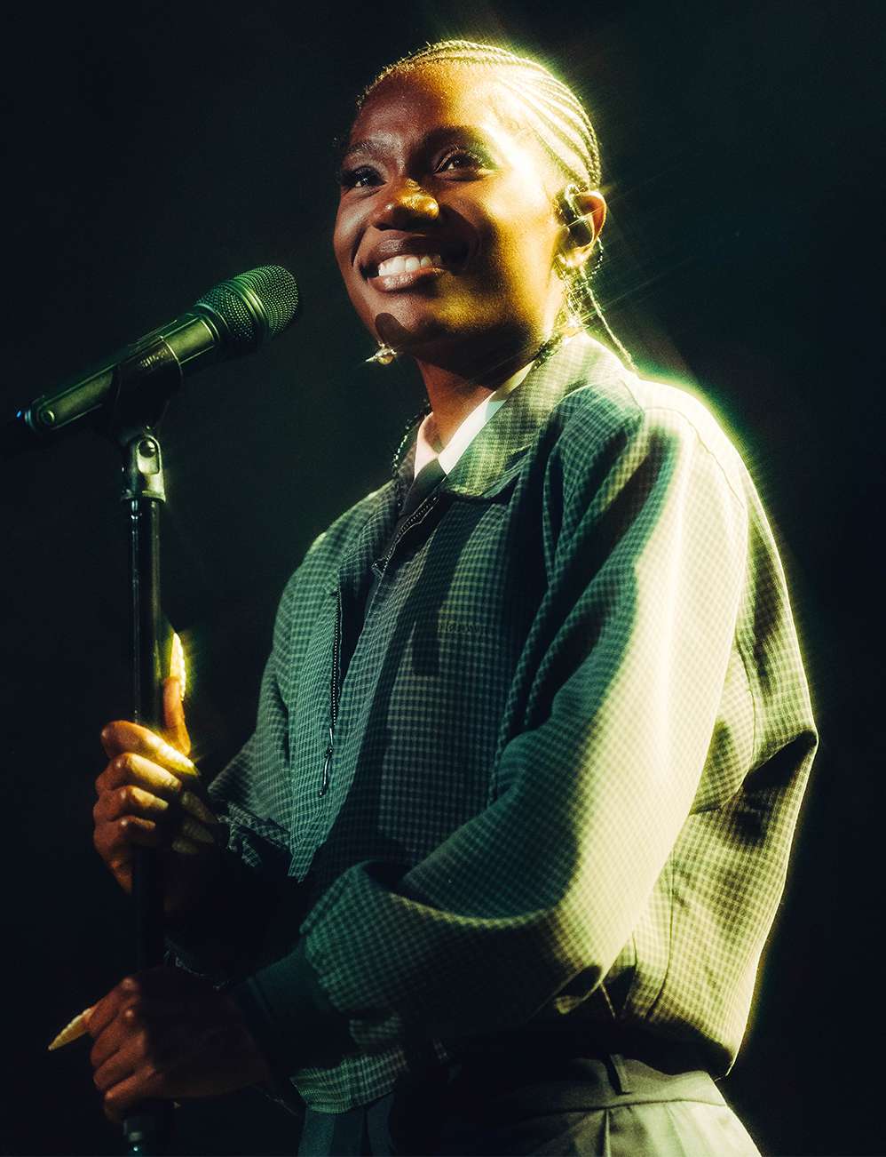 Doechii appears backstage/on stage at Webster Hall during the sold-out New York City date of her Alligator Bites Never Heal Tour on Oct. 15. 