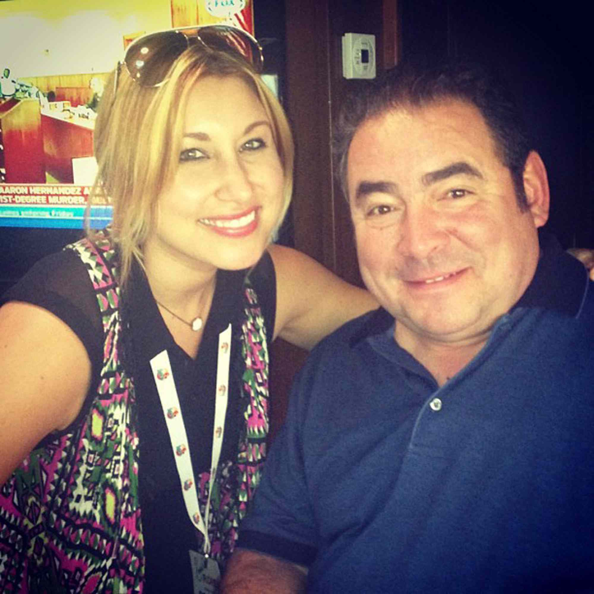 Jillian Lagasse and Emeril Lagasse.