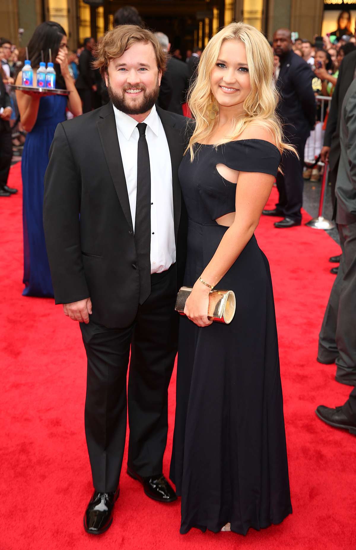 Actors Haley Joel Osment (L) and Emily Osment attend the 44th AFI Life Achievement Award Gala Tribute honoring John Williams in partnership with FIJI Water at Dolby Theatre on June 9, 2016 in Los Angeles, California. 