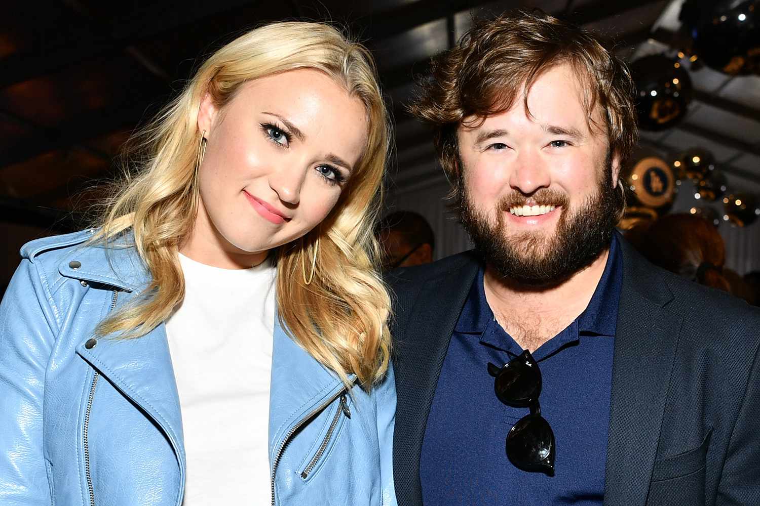 Emily Osment and Haley Joel Osment attend the Fourth Annual Los Angeles Dodgers Foundation Blue Diamond Gala at Dodger Stadium on June 11, 2018 in Los Angeles, California.