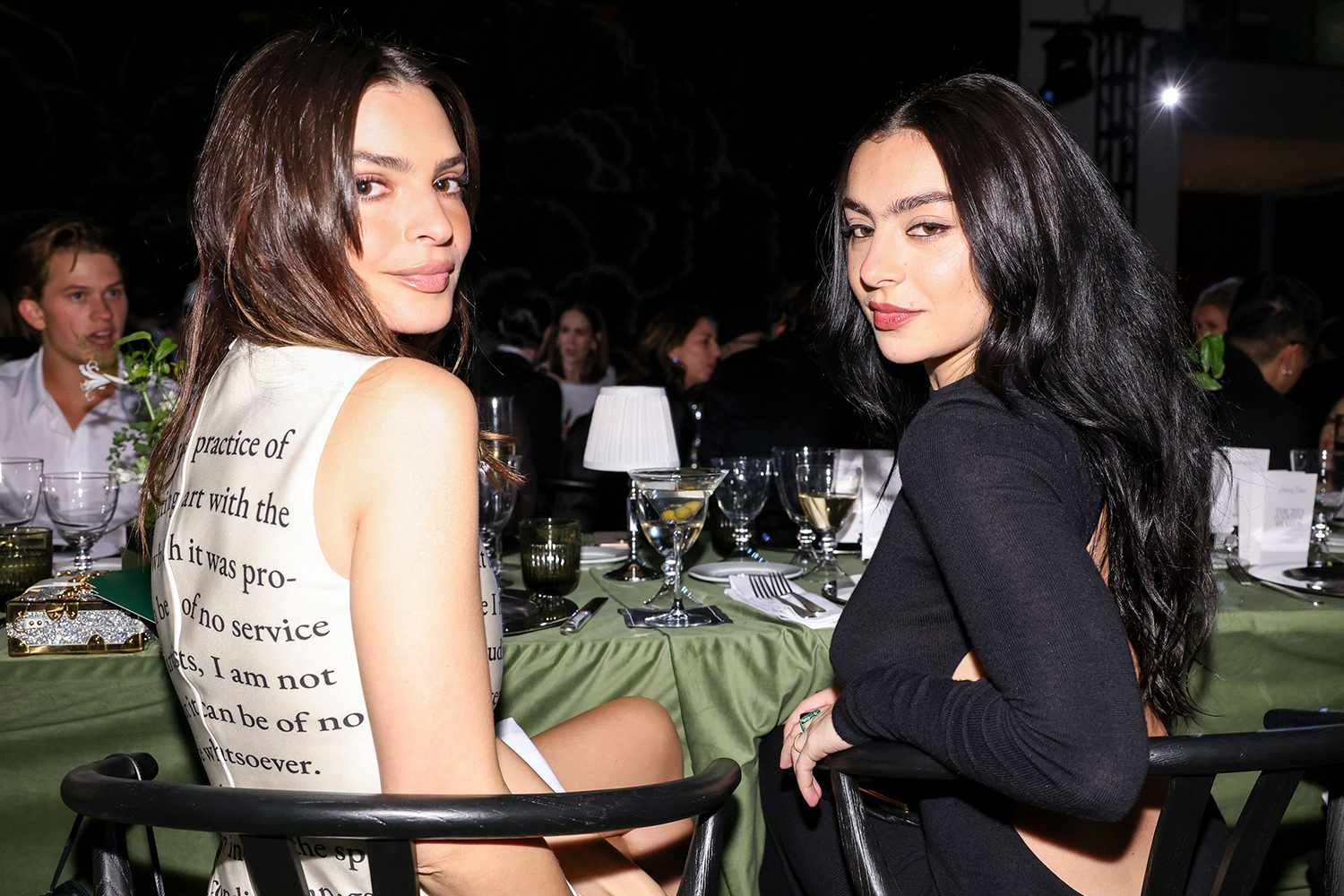 Emily Ratajkowski, Charli XCX new york wsj 10 29 24