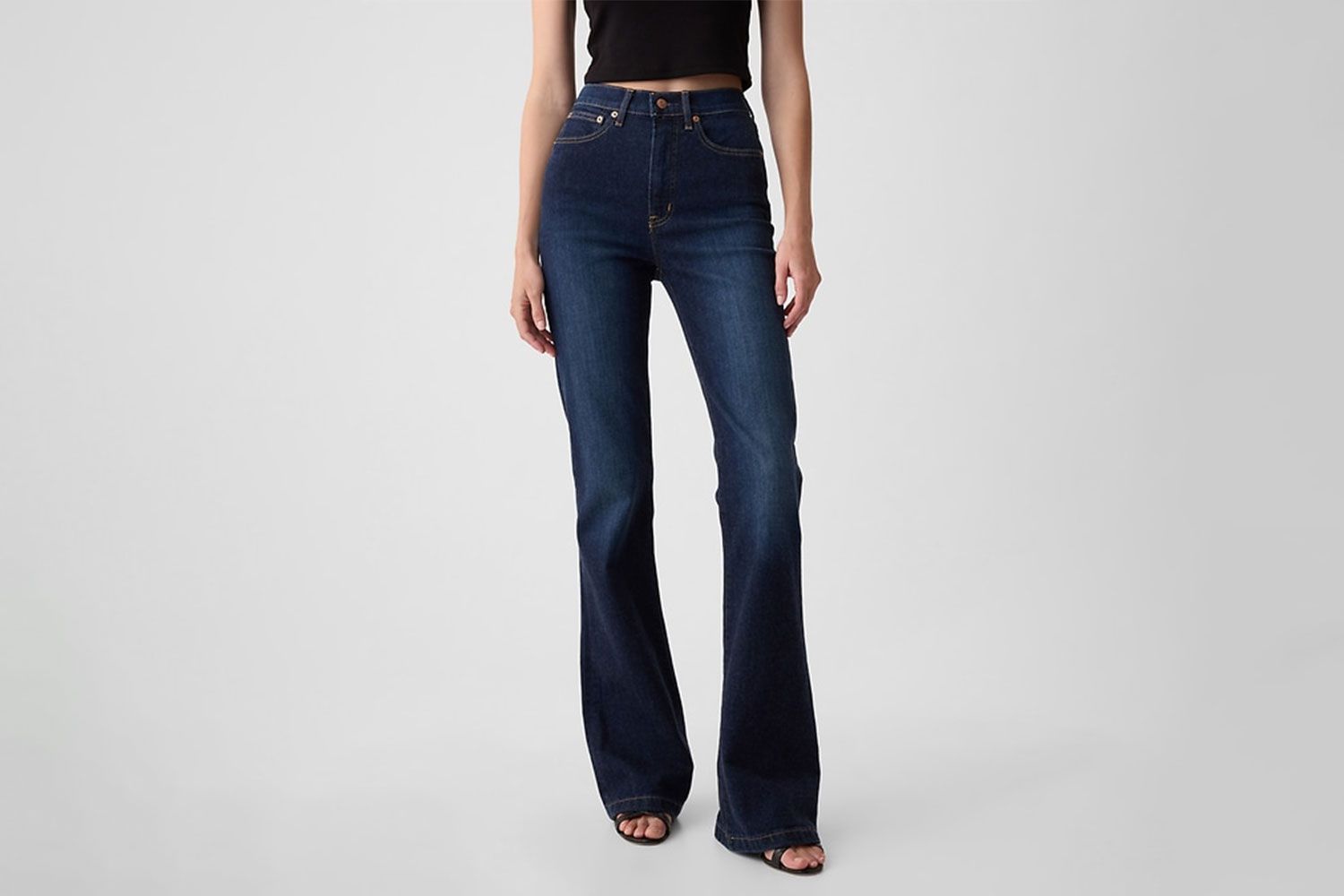 Gap High Rise '70s Flare Jeans