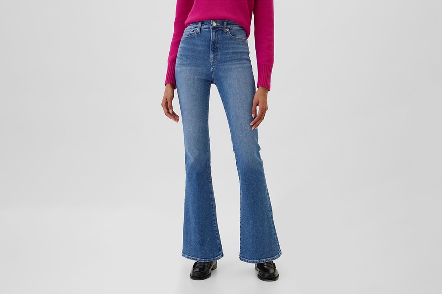 Gap High Rise Soft Vintage Flare Jeans