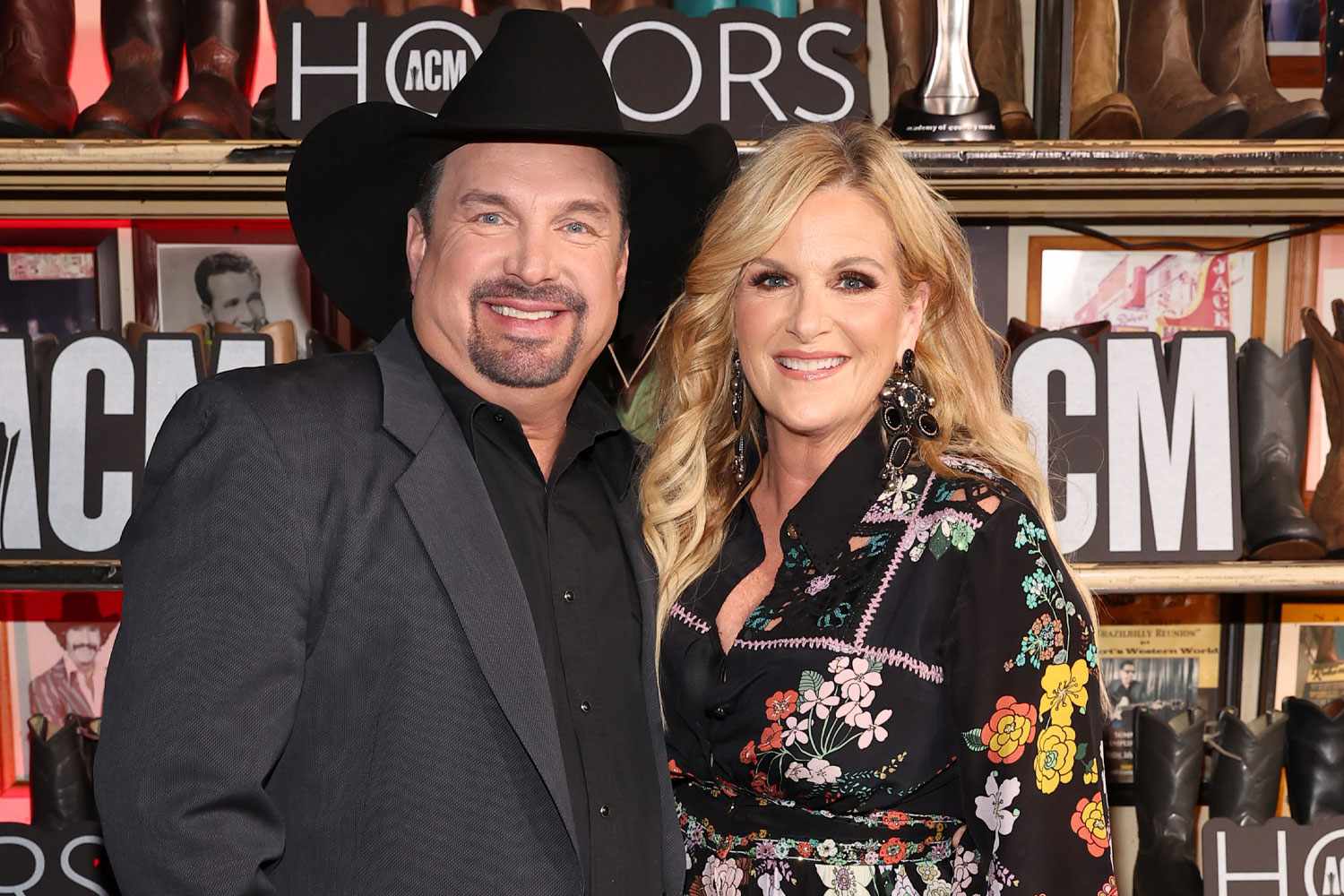 Garth Brooks and Trisha Yearwood attend the 17th Academy Of Country Music Honors at Ryman Auditorium on August 21, 2024