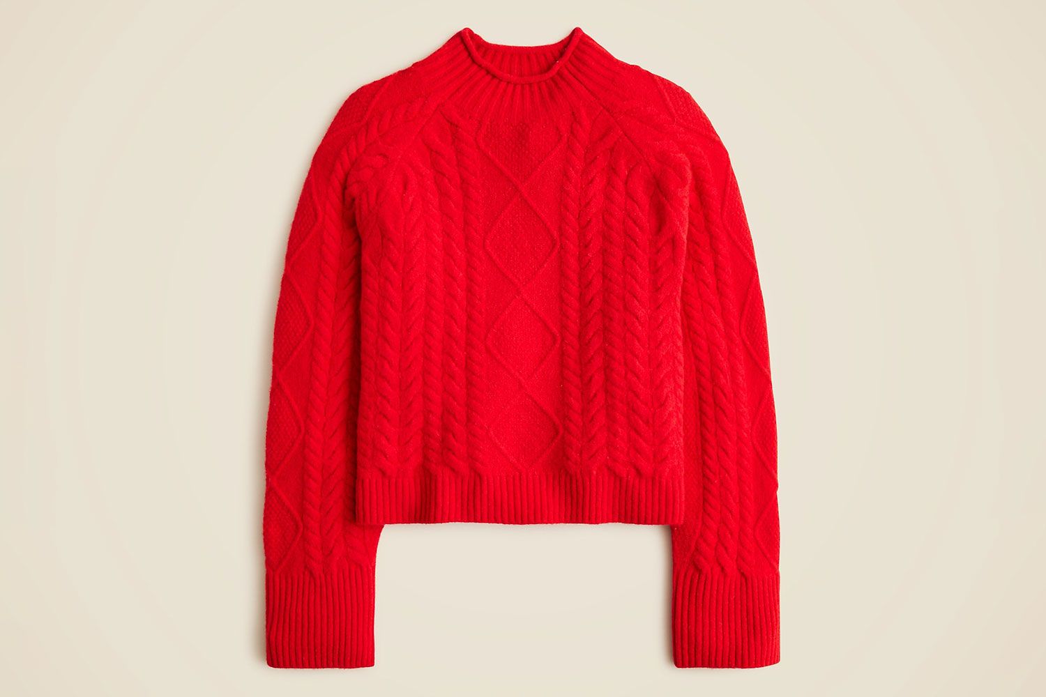 J.Crew Cable-knit Rollneck™ sweater