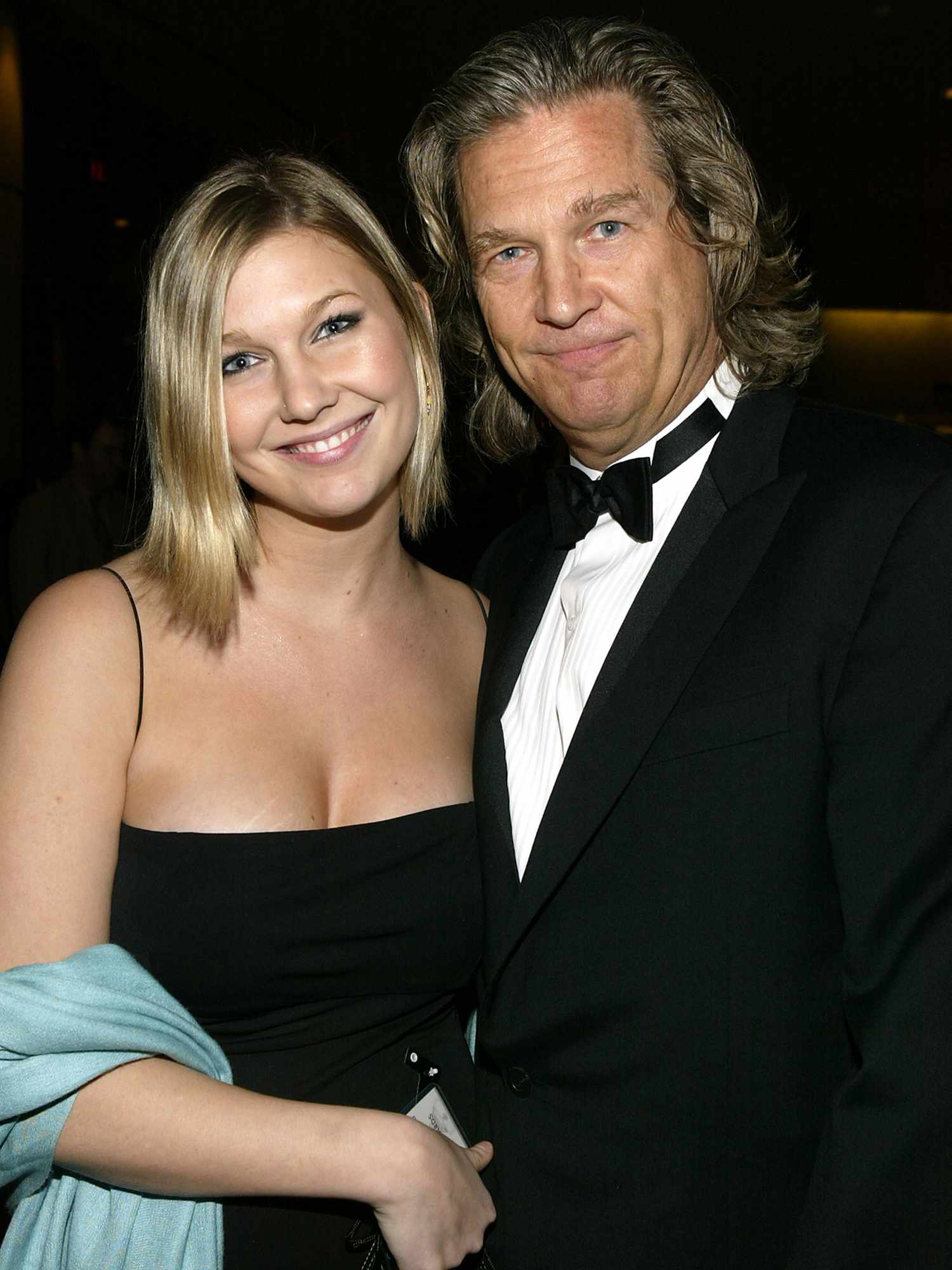 Jeff Bridges and his daughter Jessica attend the 6th Annual Costume Guild Awards reception on February 21, 2004 in Beverly Hills, California. 